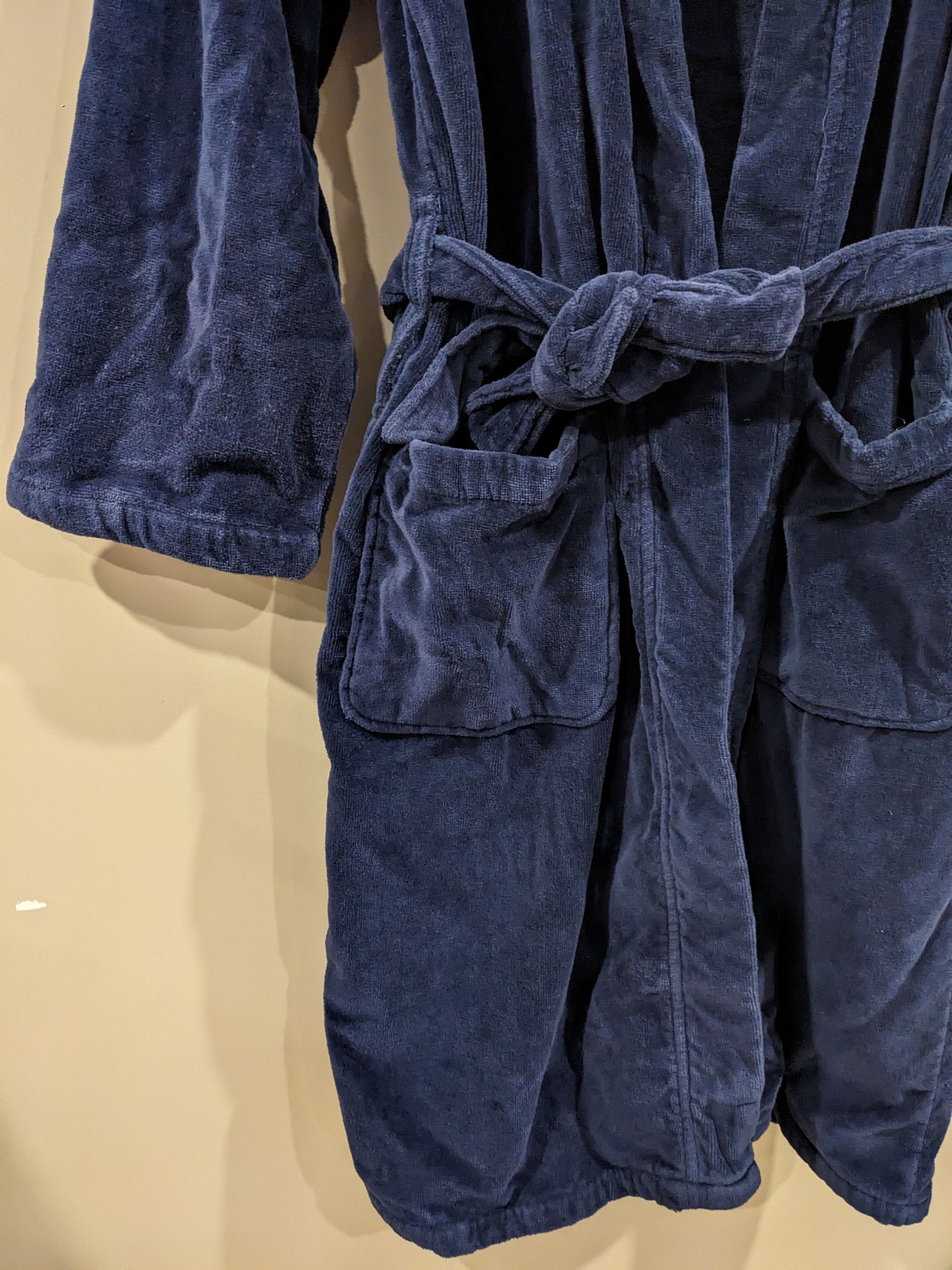 Polo Ralph Lauren Polo Ralph Lauren Blue Terry Cloth Robe Bathrobe Mens Small Size US S / EU 44-46 / 1 - 4 Thumbnail