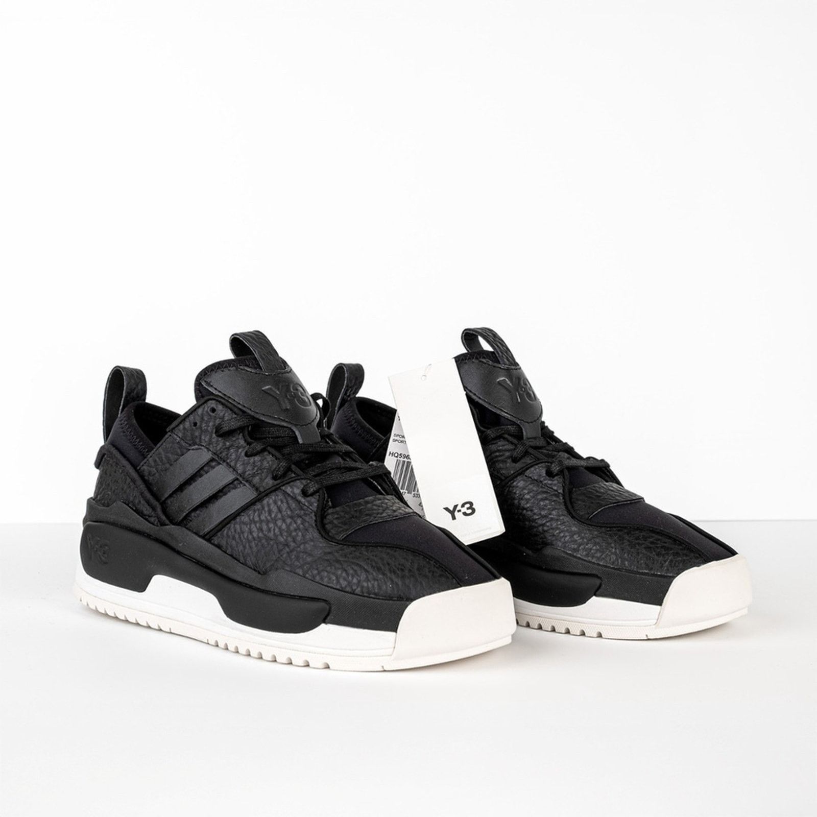 Adidas Men's Adidas Y-3 Hokori III Trainers HQ5968 Black/White US 9 Size US 9 / EU 42 - 5 Thumbnail