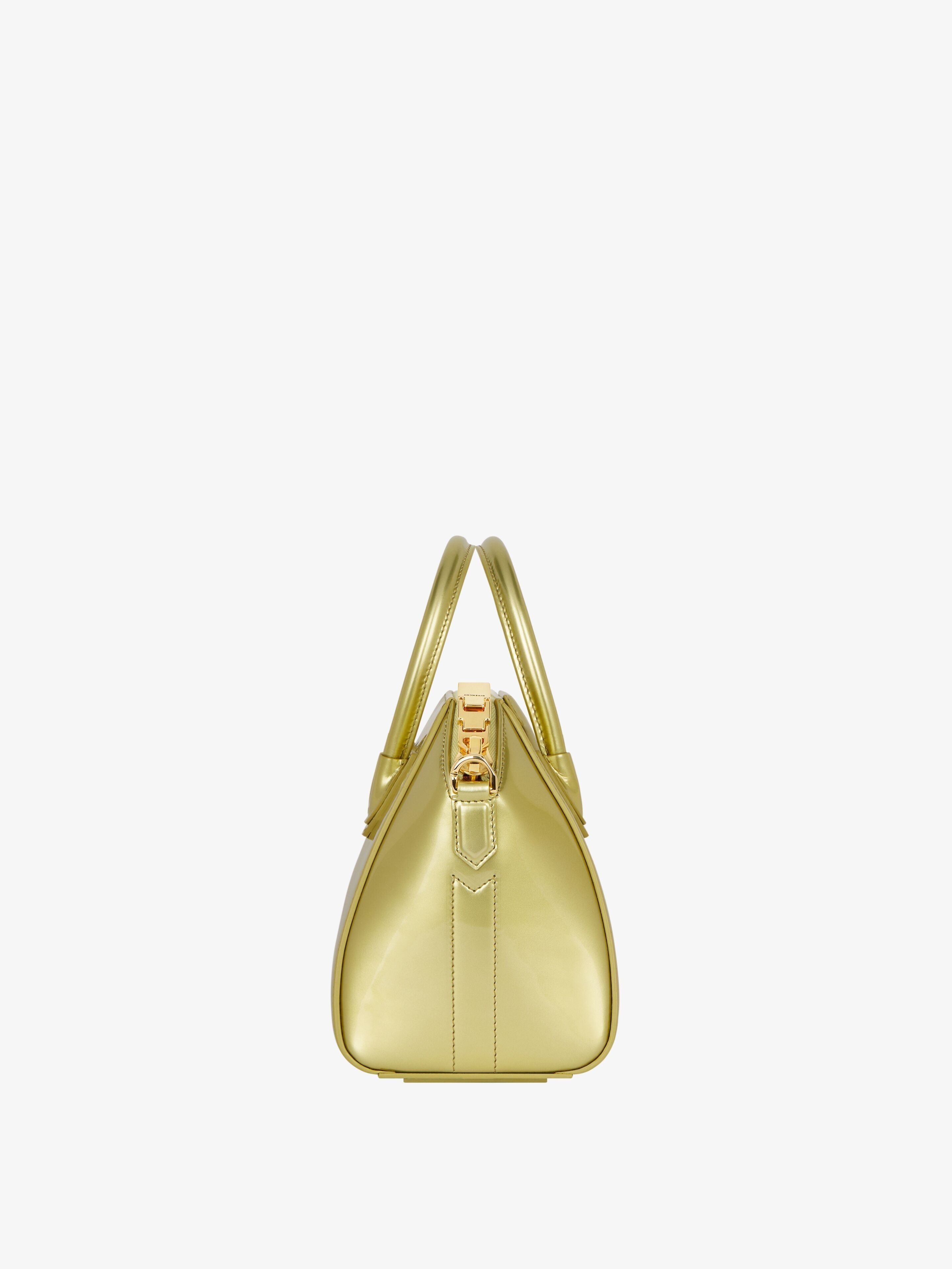 Givenchy o1srvl11e0625 Size:OS/ Mini Antigona Handbag in Green Size ONE SIZE - 6 Thumbnail