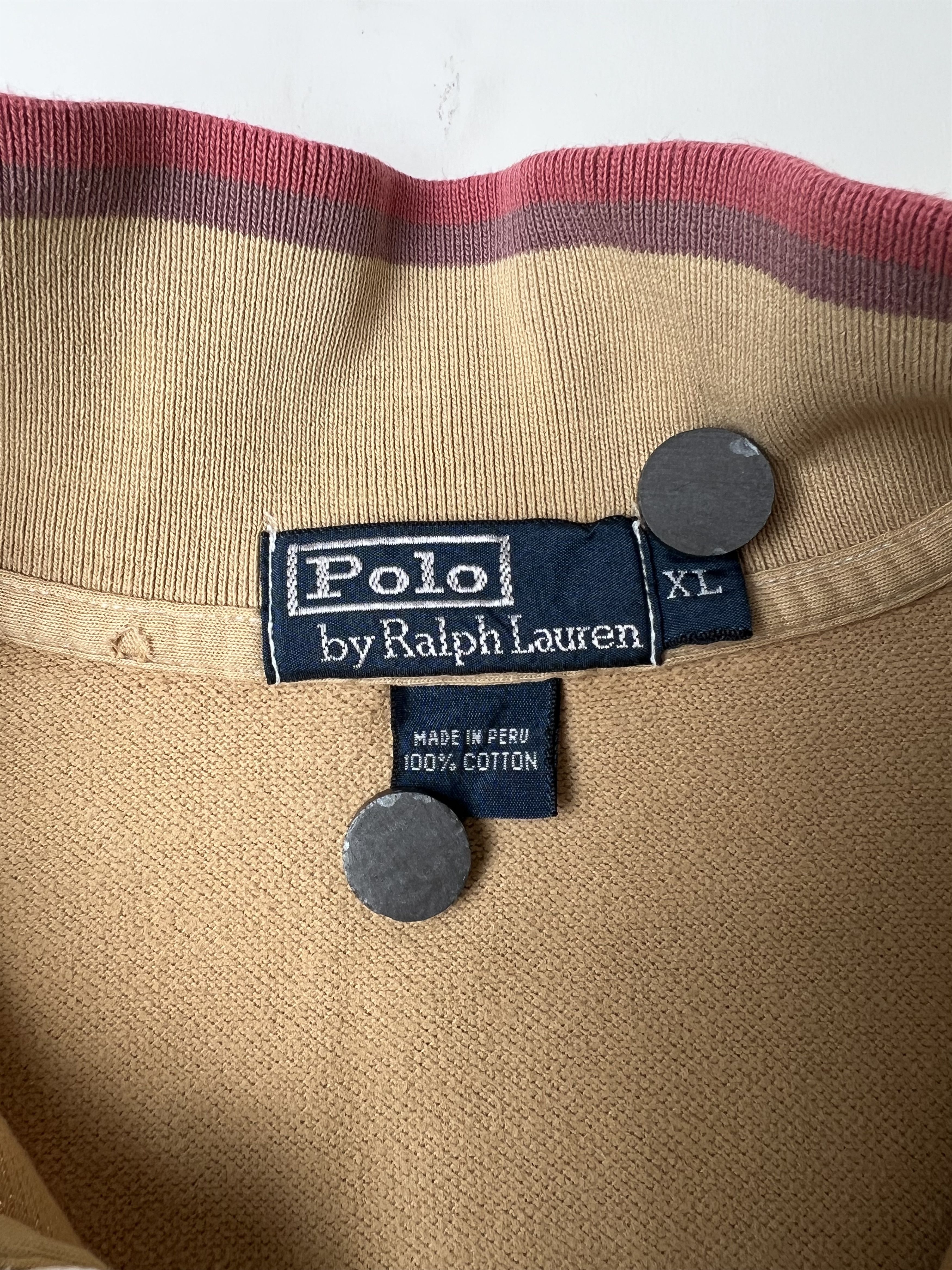 Polo Ralph Lauren Ralph Lauren Quarter Zip Sweater Beige XL Size US XL / EU 56 / 4 - 5 Thumbnail