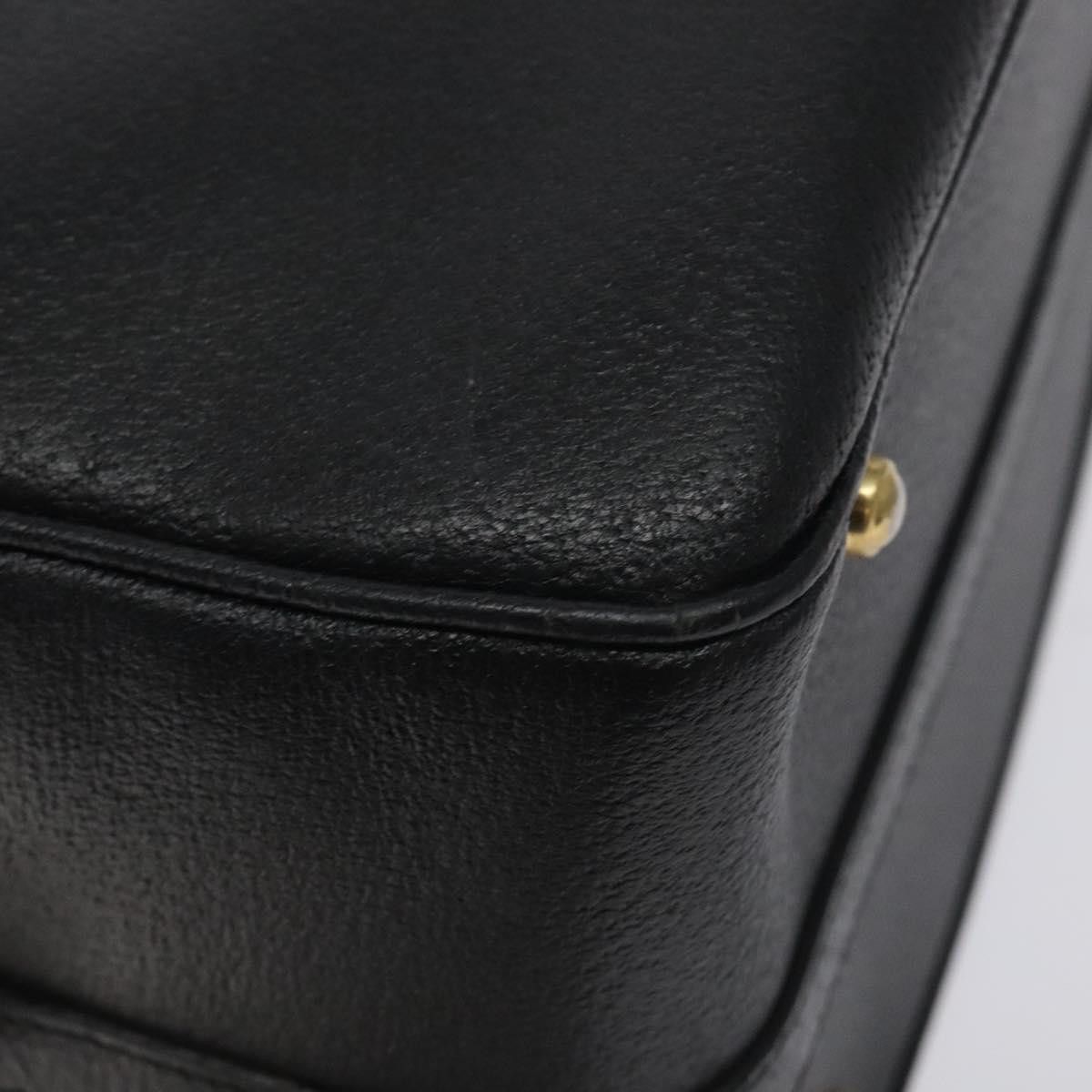Gucci GUCCI Bamboo Hand Bag Leather Black Gold 013 122 013 122 Size ONE SIZE - 13 Thumbnail