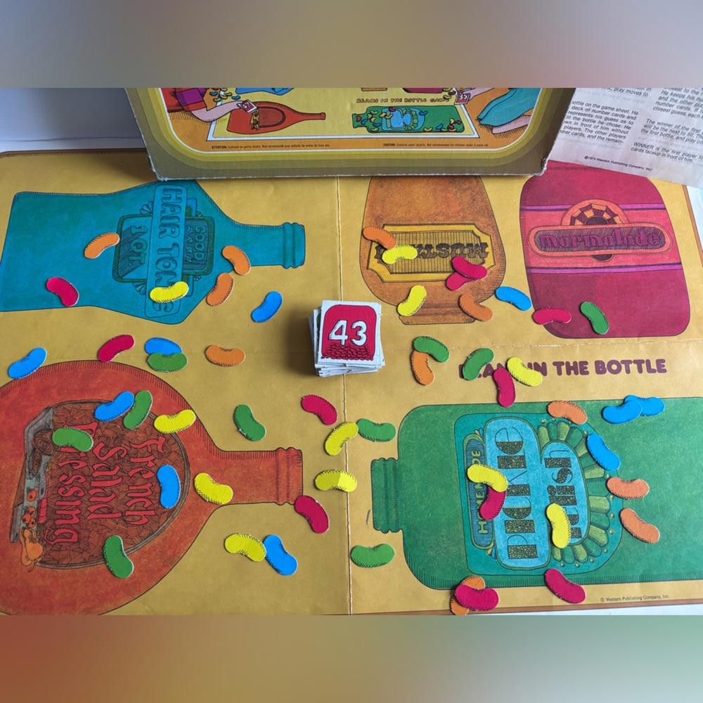 Designer Bean in the bottle vintage Game - Whitman 1974 Size ONE SIZE - 2 Thumbnail
