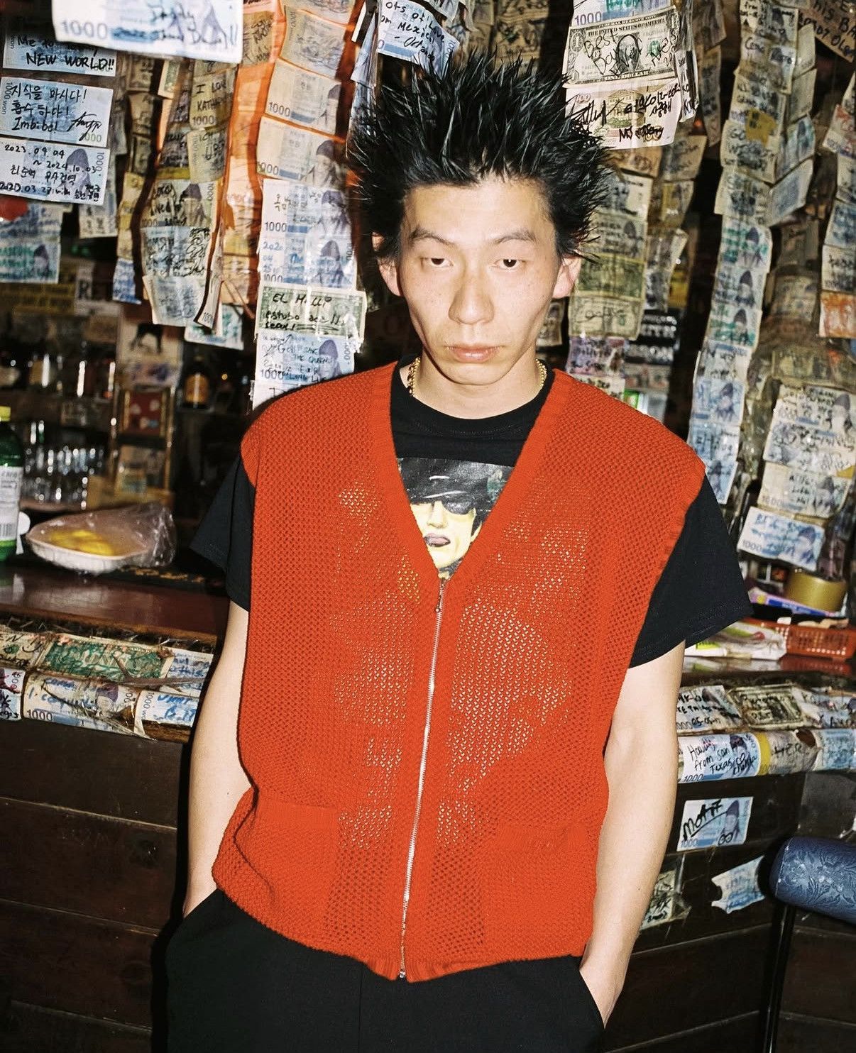 Supreme Supreme Mobb Deep Dragon Zip Up Sweater Vest - Medium SS23
