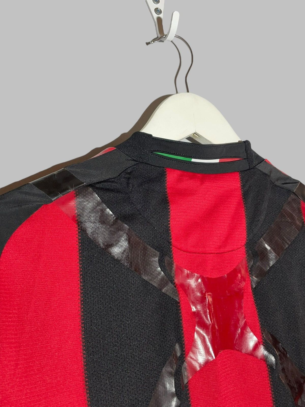 Adidas AC Milan Adidas Techfit 2010/11 Football Shirt Player Issue Size US L / EU 52-54 / 3 - 12 Thumbnail