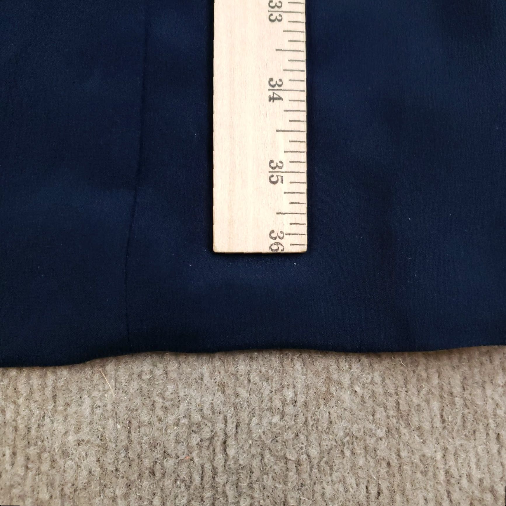 Vintage VINTAGE Magaschoni Dress Womens Small Blue V-Neck Casual Sheath Silk Zip Lined Size S / US 4 / IT 40 - 5 Thumbnail
