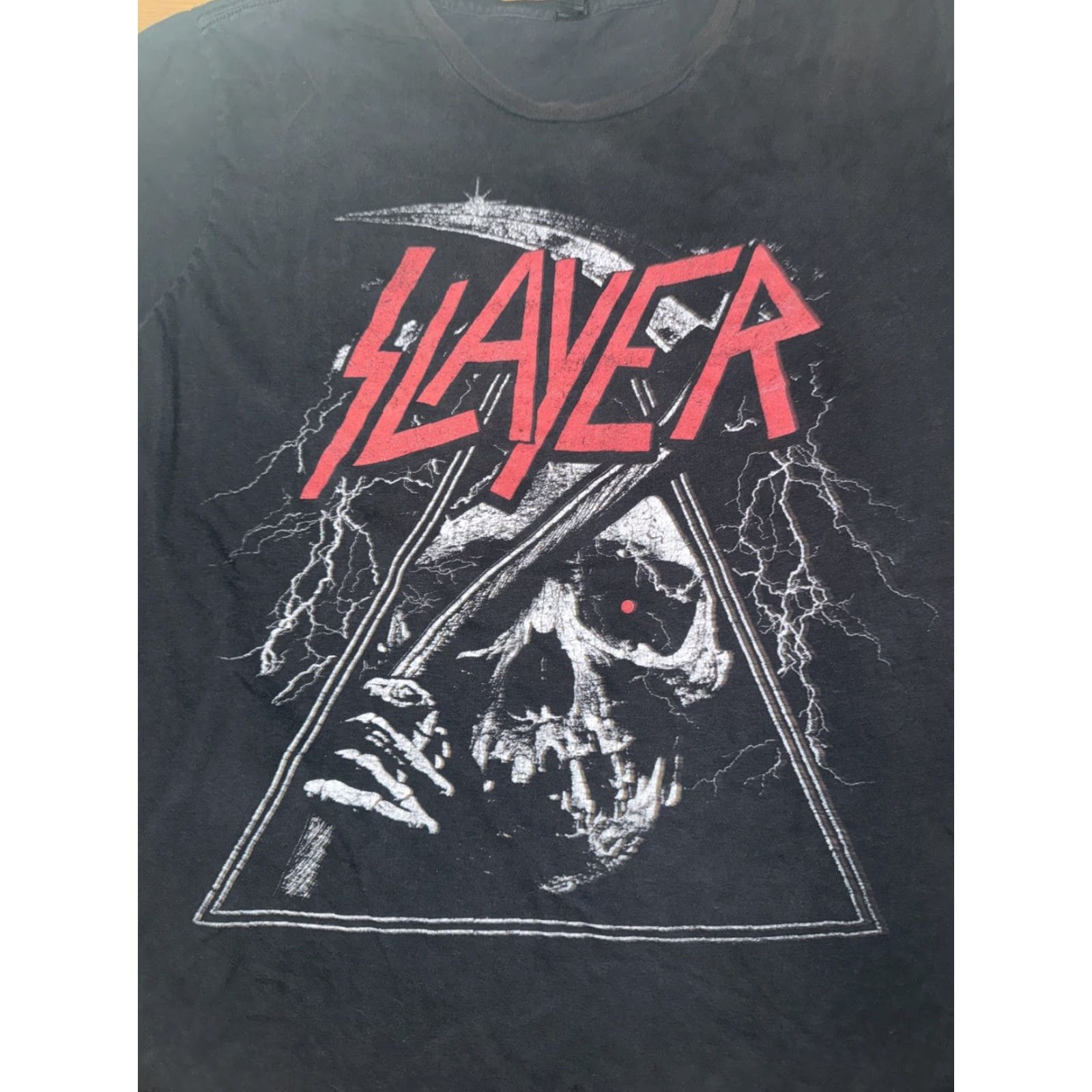 Vintage VINTAGE Slayer T-Shirt 2XL Men Black Band 90s 00s Mens Shirts Size US XXL / EU 58 / 5 - 2 Thumbnail