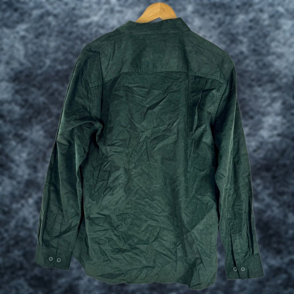 Weatherproof Weatherproof Vintage Corduroy Button Down Shirt Scarab Green L Weatherproof Vintage Shirt Long Sleeve Collared Button-Up Casual Workwear Travel Size US L / EU 52-54 / 3 - 1 Thumbnail