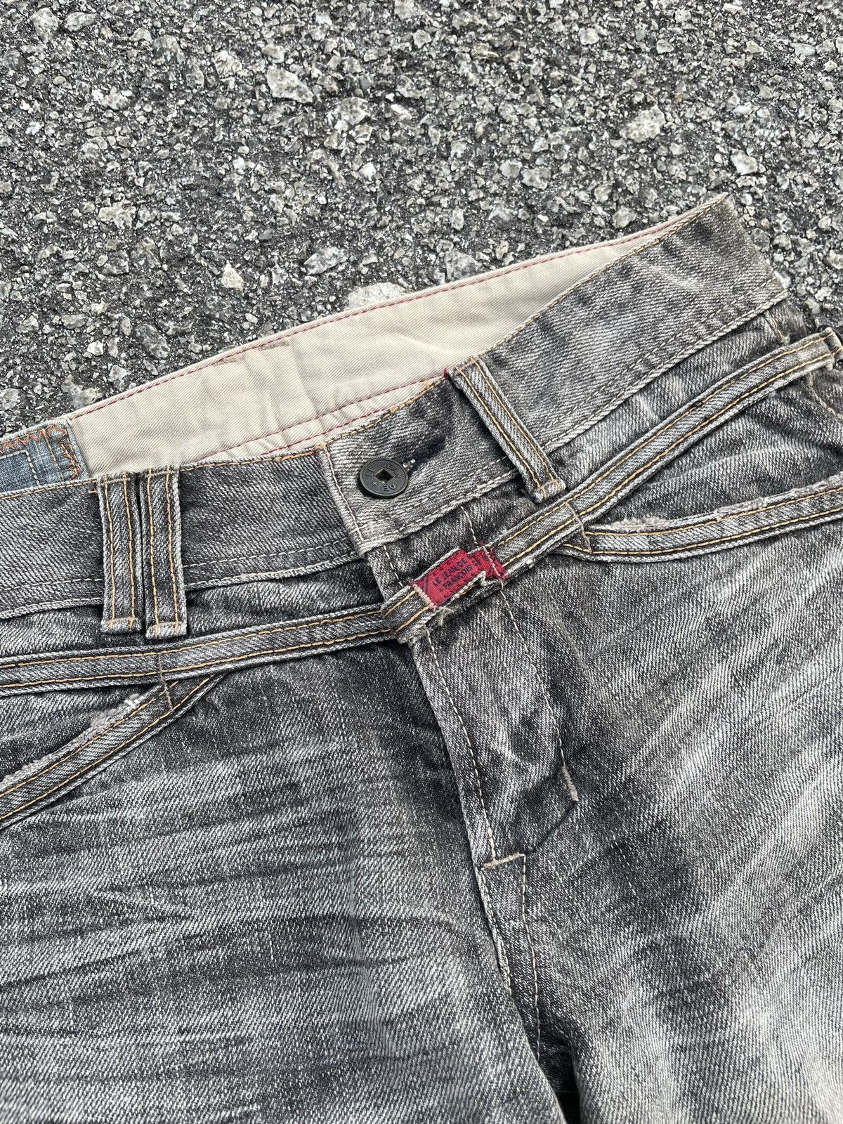 Marithe + Francois Girbaud Vintage MFG punk Style Denim Size US 28 / EU 44 - 4 Thumbnail