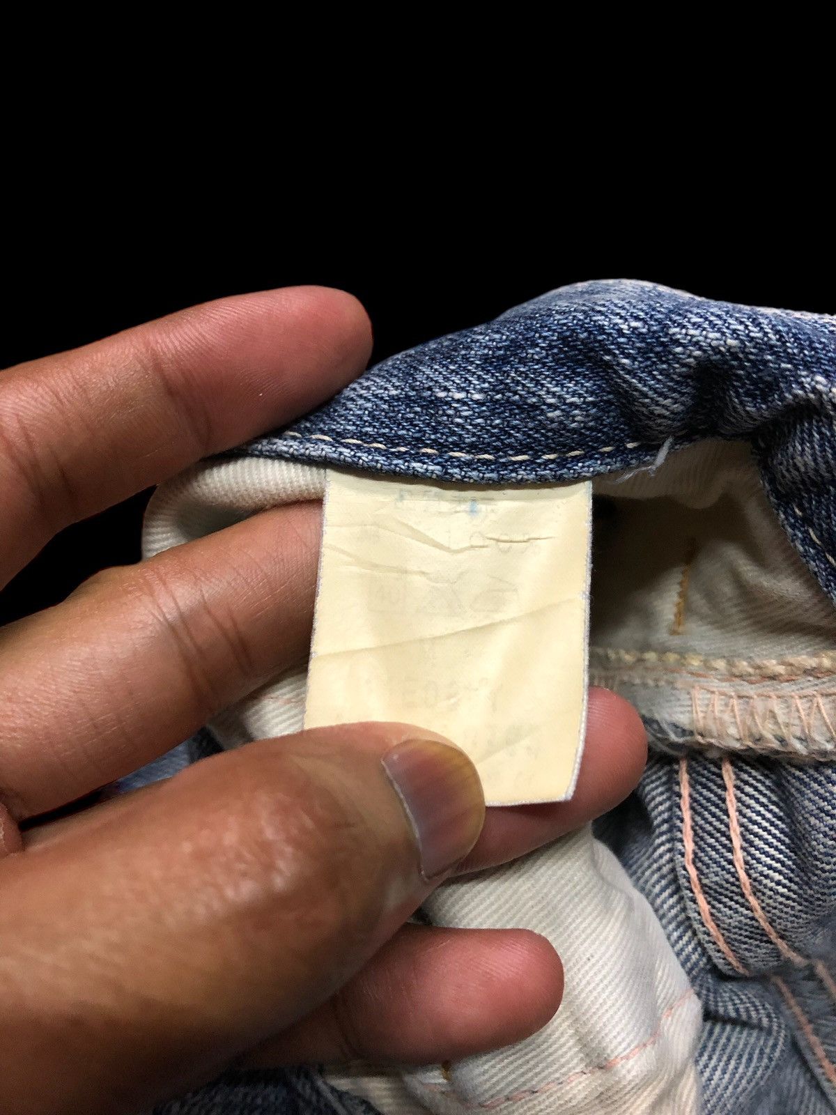 Johnbull SPECIAL DESIGN DISTRESSED SELVEDGE DENIM Size US 31 - 6 Thumbnail
