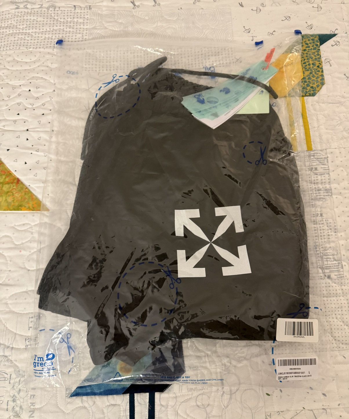 Off-White Off-White Single Arrow Track pant- Black- L Size US 34 / EU 50 - 17 Thumbnail