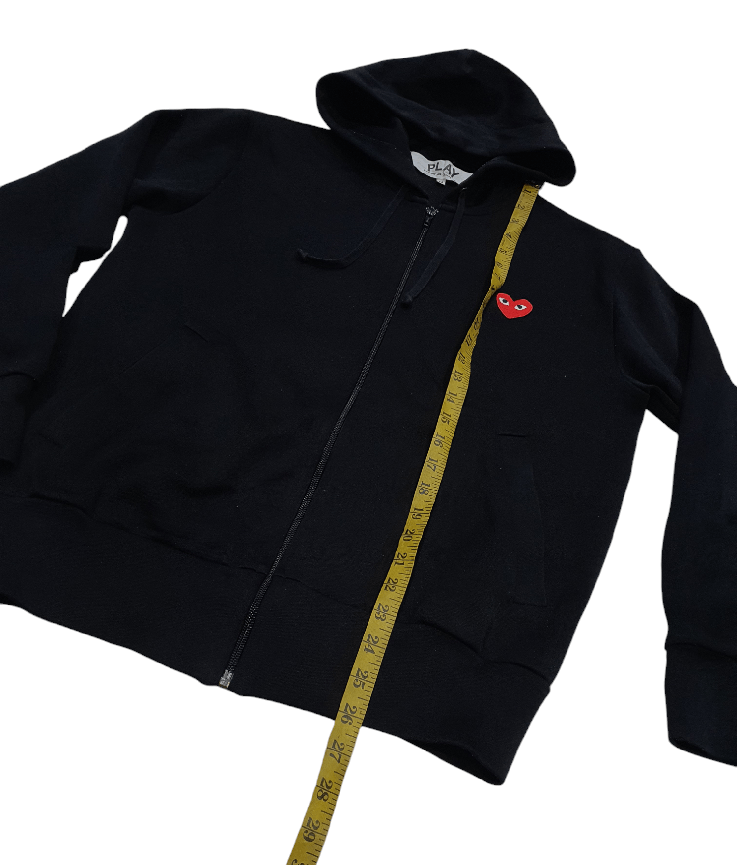 Comme des Garcons × Comme des Garcons PLAY Comme Des Garcons Play Zip Up Hoodie Sweater Size US M / EU 48-50 / 2 - 9 Thumbnail