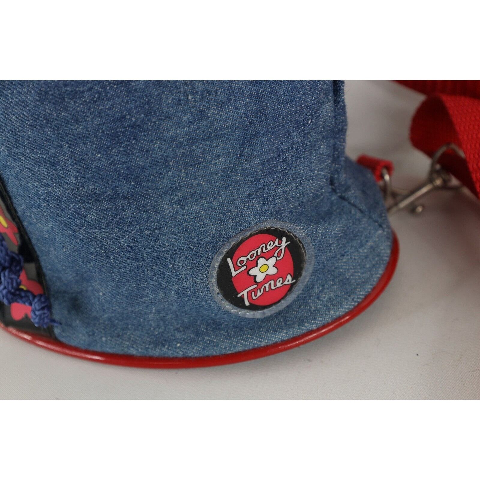 Vintage Vintage 90s Looney Tunes Tweety Bird Flower Denim Mini Bag Size ONE SIZE - 4 Thumbnail