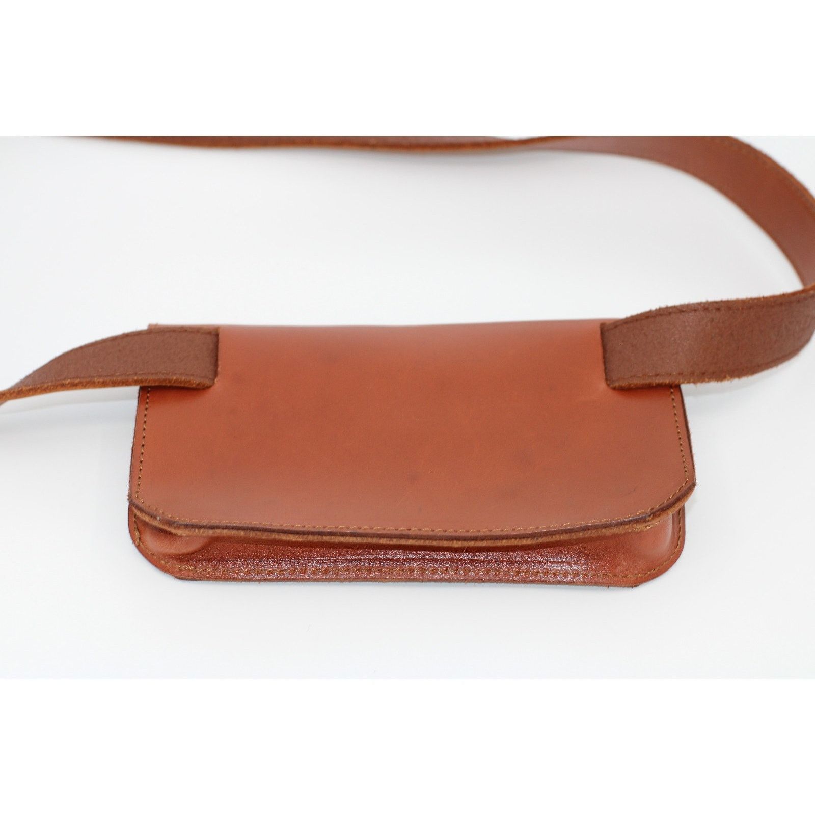 Banana Republic BANANA REPUBLIC Heritage Leather Belt Bag Fanny Pack Cognac Size ONE SIZE - 2 Thumbnail
