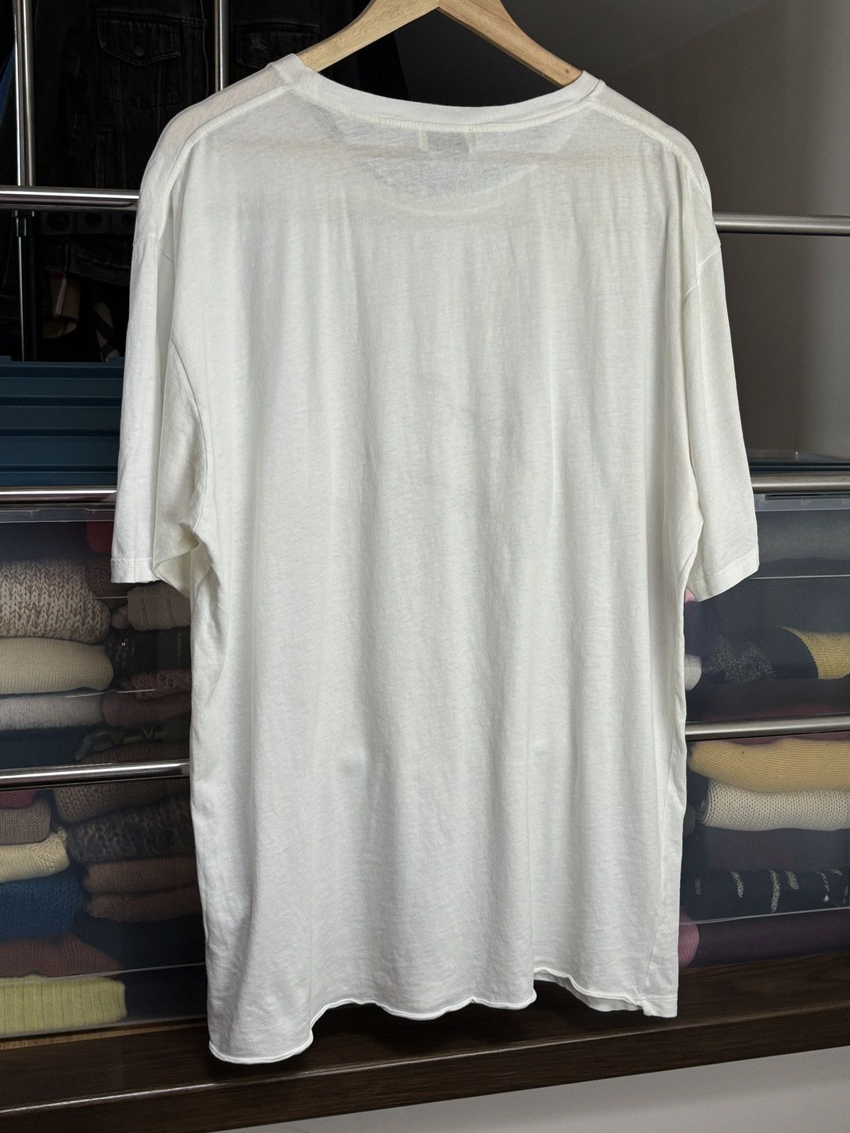 Saint Laurent Paris Saint Laurent Paris Signature T-Shirt SLP Size US L / EU 52-54 / 3 - 4 Thumbnail