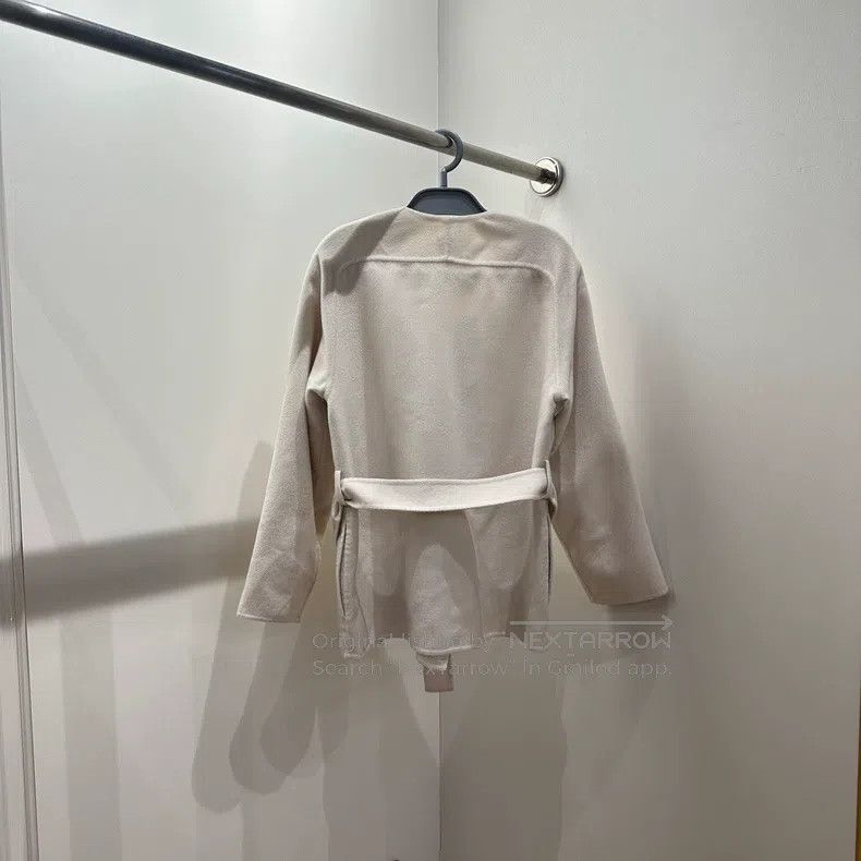 Hermes Hermes Double Face Cashmere Short Coat Size XXS / US 00 / IT 34 - 2 Thumbnail
