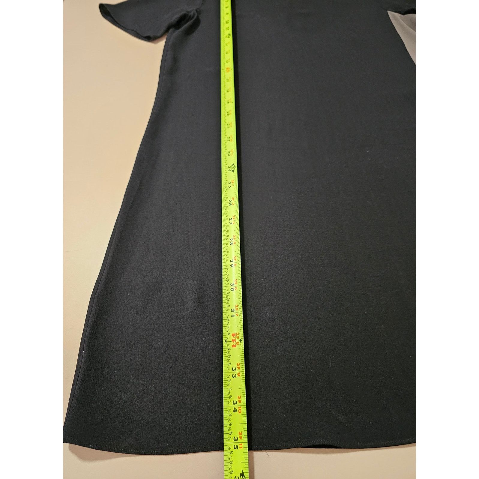 Eileen Fisher EILEEN FISHER Colorblock Silk Georgette Crepe Shift Dress XS Size XS / US 0-2 / IT 36-38 - 6 Thumbnail