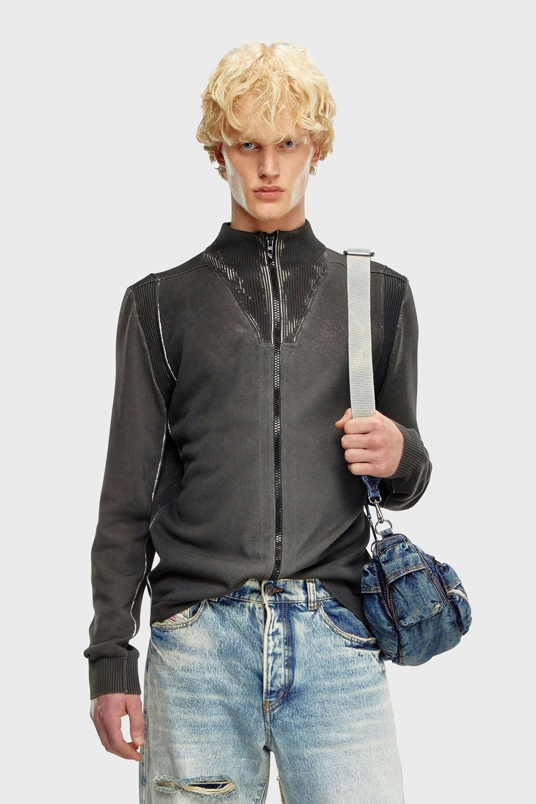 DIESEL - K-DENIM-ZIP A15639 gray A15639