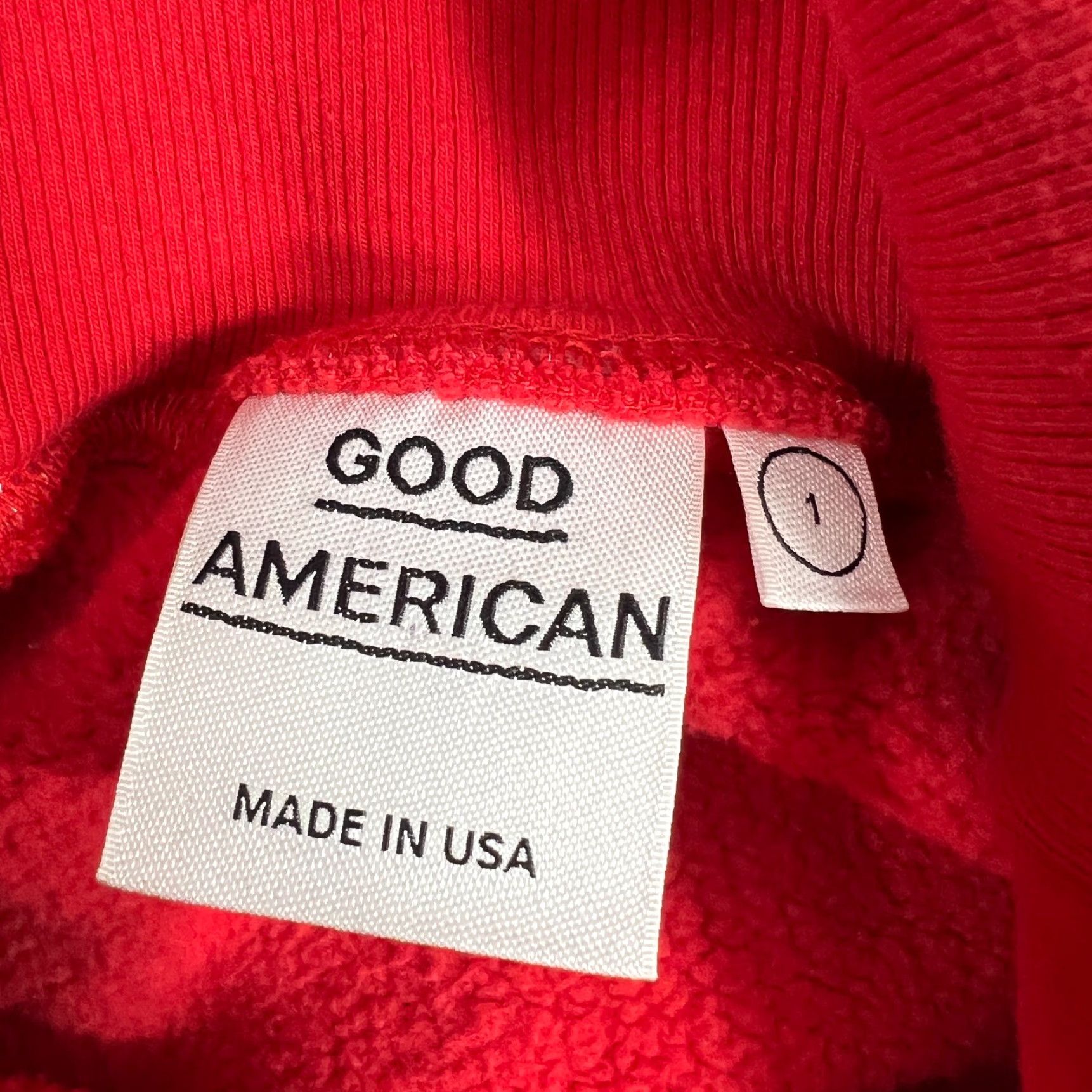 Good American Good American Sweater Women Size 1 Red Off The Shoulder Long Sleeve Pullover Knit Size XS / US 0-2 / IT 36-38 - 6 Thumbnail