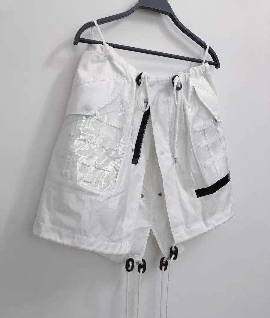 Takahiromiyashita The Soloist. TAKAHIROMIYASHITA THE SOLOIST mid-length tail apron Size ONE SIZE - 3 Thumbnail