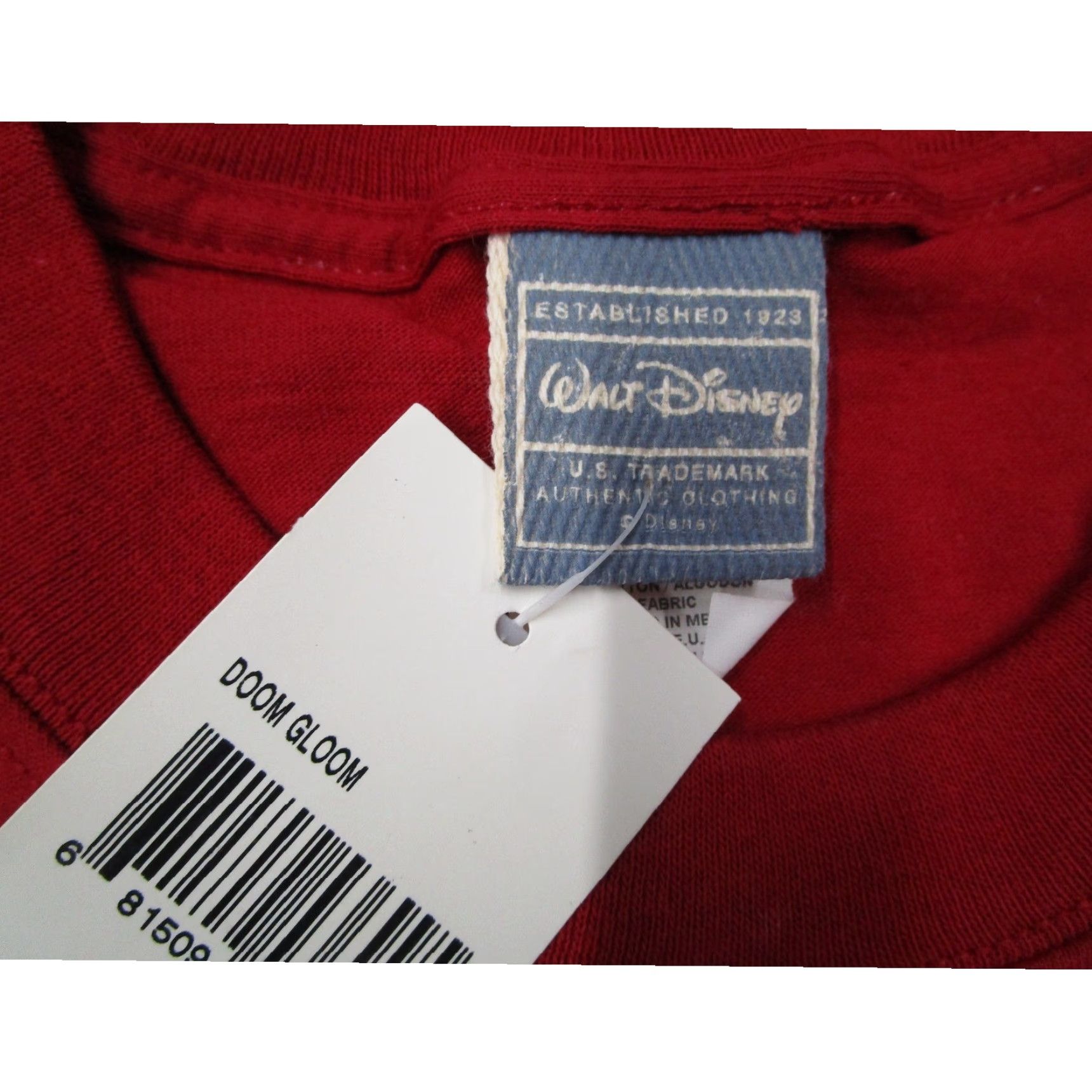 Disney VINTAGE Disney Kingdom Hearts Nightmare Before Christmas Red Shirt Men XL Sora Jack Y2K Size US XL / EU 56 / 4 - 2 Thumbnail