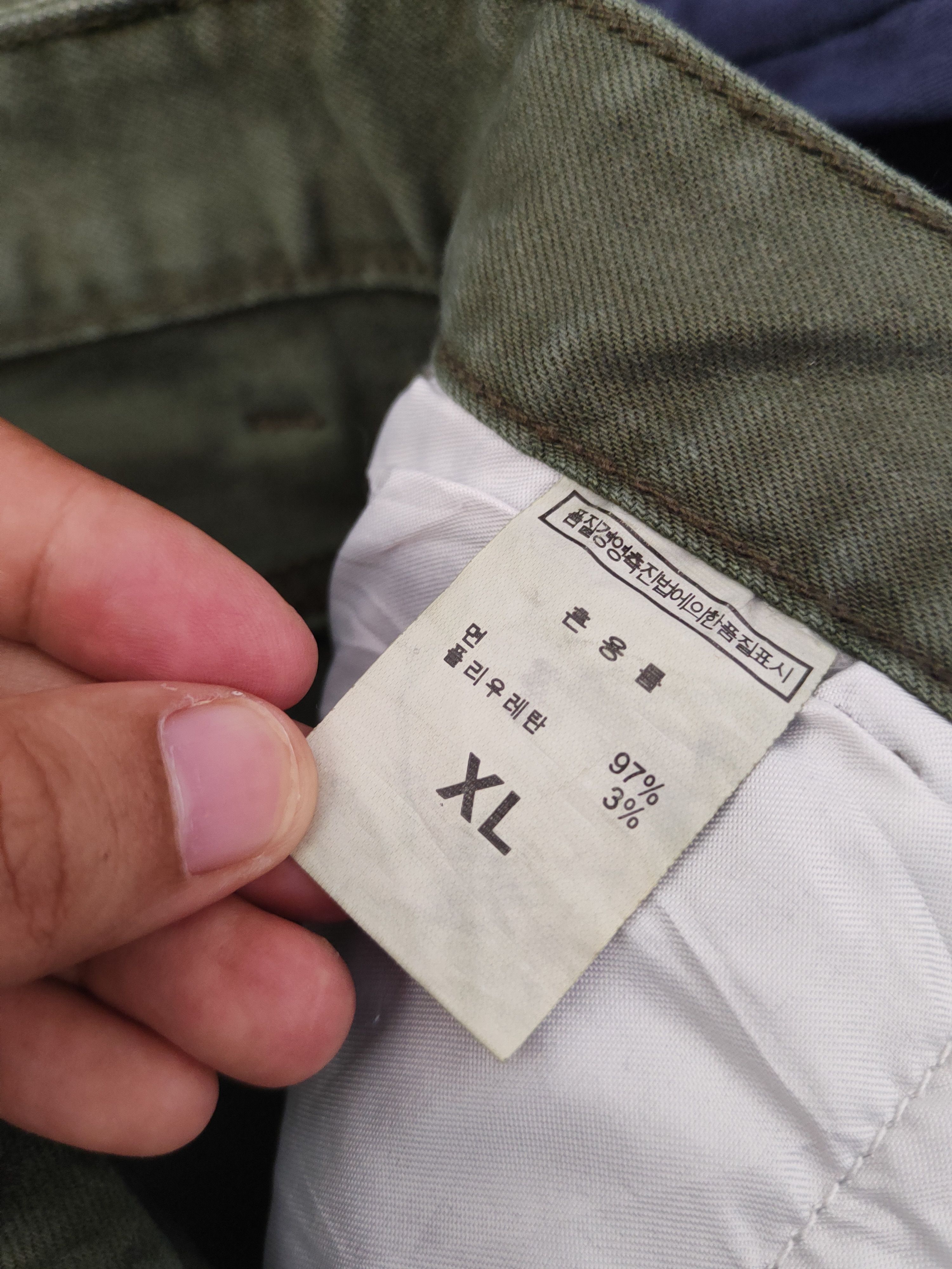 Japanese Brand DLL Invisible Green Multipocket Tactical Cargo Pants #263 Size 31" - 12 Thumbnail