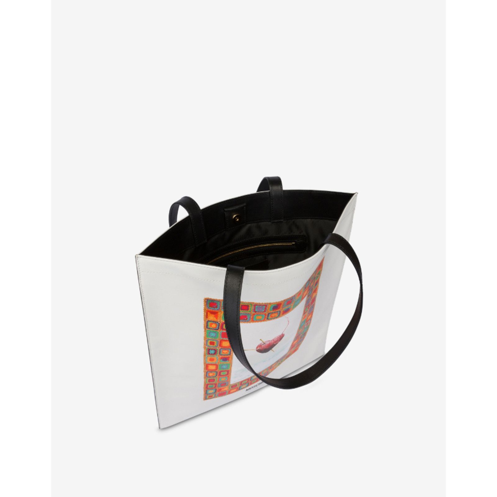 Moschino SS24 Moschino Couture Heart of Wool 1989 Framed Heart Tote Size ONE SIZE - 3 Thumbnail