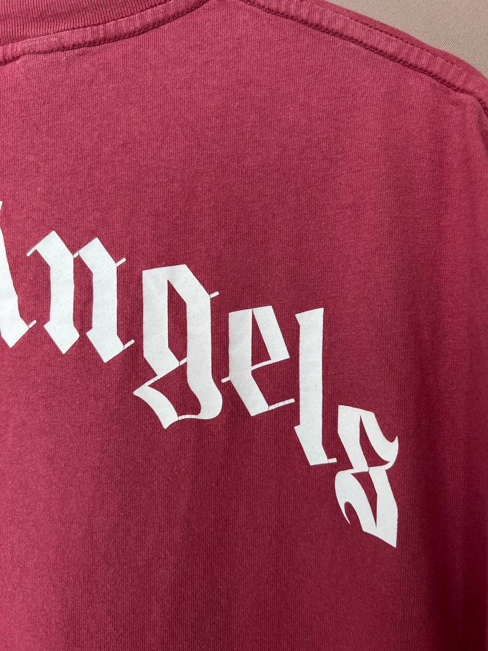 Palm Angels Palm Angels Bear Classic T-Shirt Mens Size L Burgundy Luxury Size US L / EU 52-54 / 3 - 15 Thumbnail