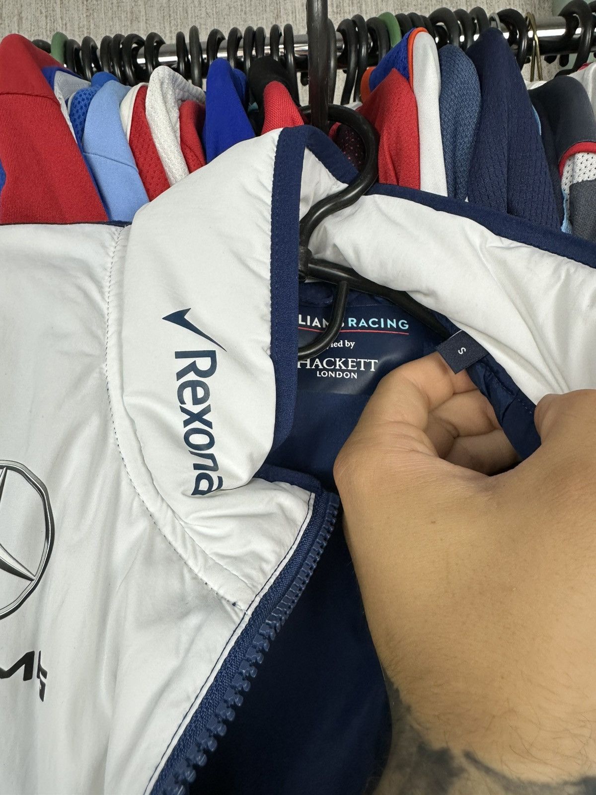 Formula 1 × Hackett Hackett Williams Racing Mercedes Benz AMG Formula 1 Vest Size US S / EU 44-46 / 1 - 11 Thumbnail