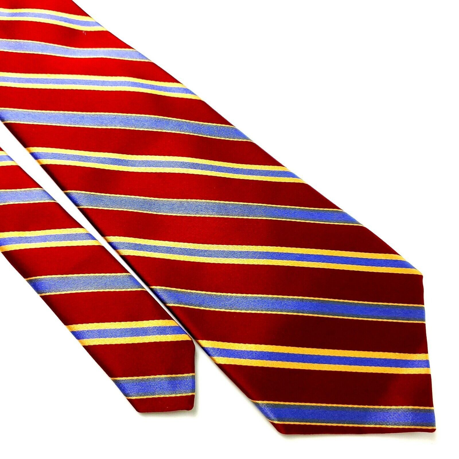 Nordstrom Nordstrom Best Of Class Nordstrom Silk Tie Red Striped Wide Size ONE SIZE - 1 Thumbnail