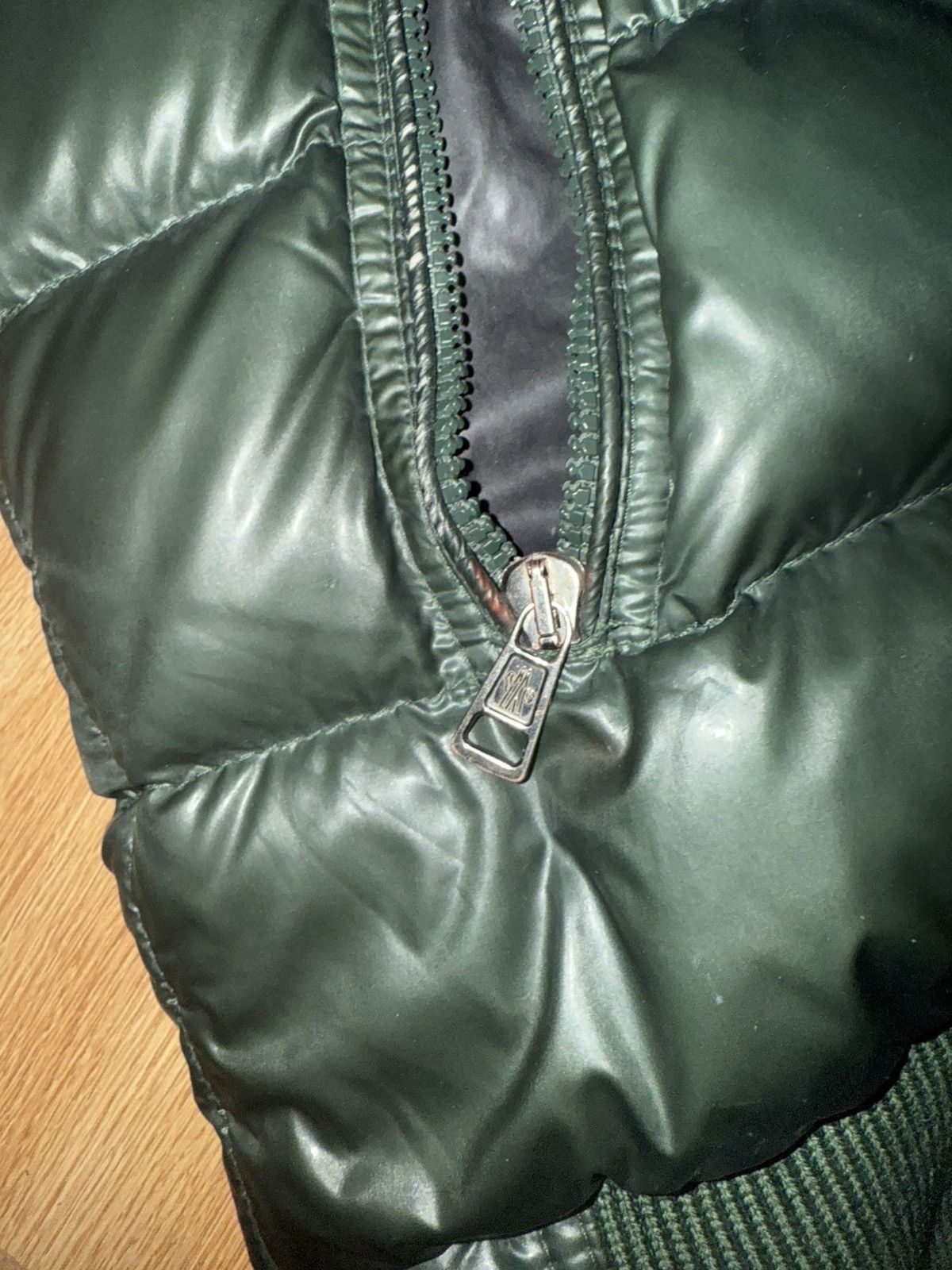 Moncler MONCLER PUFFER DARK GREEN 2000S JACKET Size US S / EU 44-46 / 1 - 4 Thumbnail