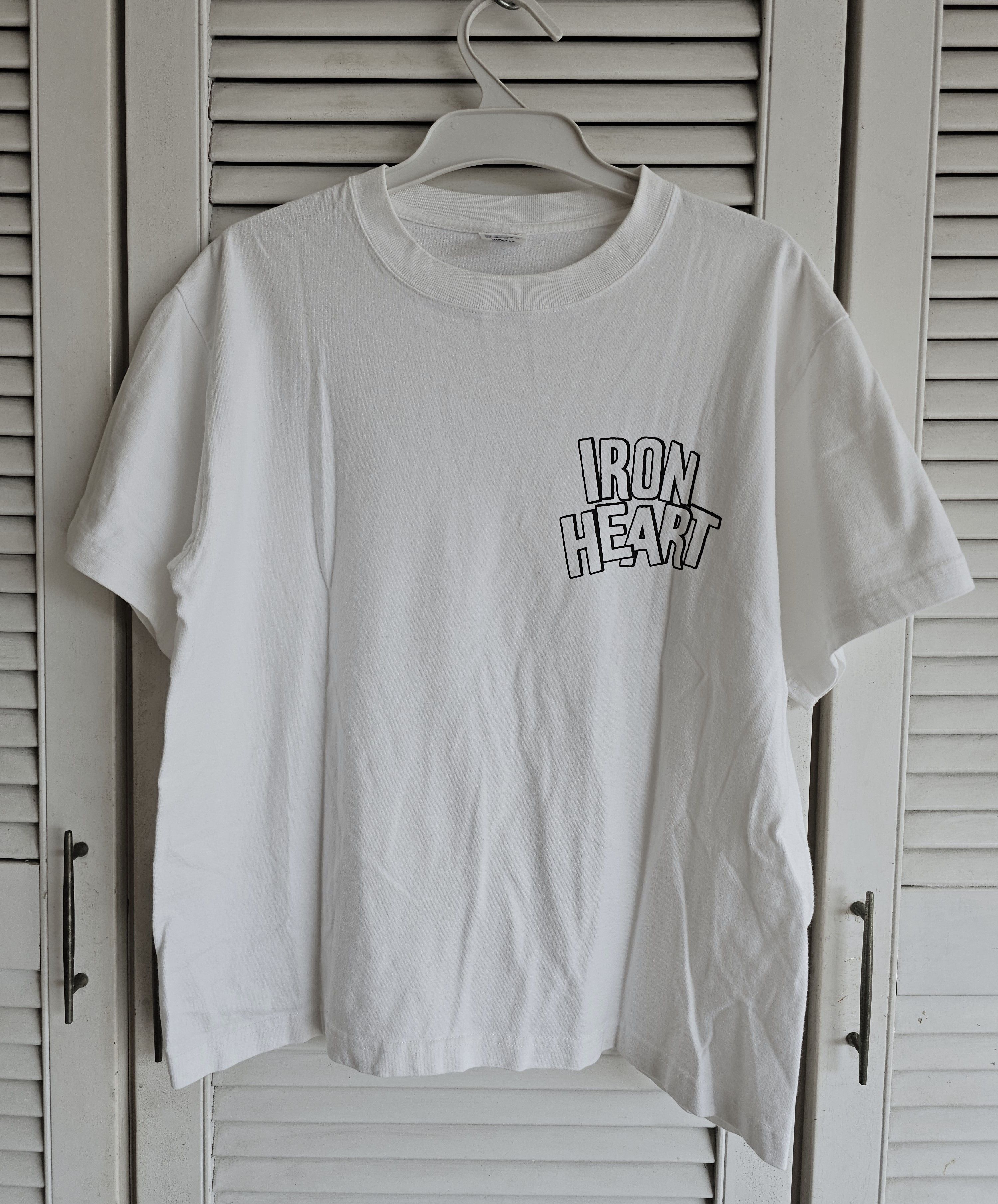 Iron Heart Iron Heart Loopwheel T-Shirt White Size US S / EU 44-46 / 1 - 1 Thumbnail