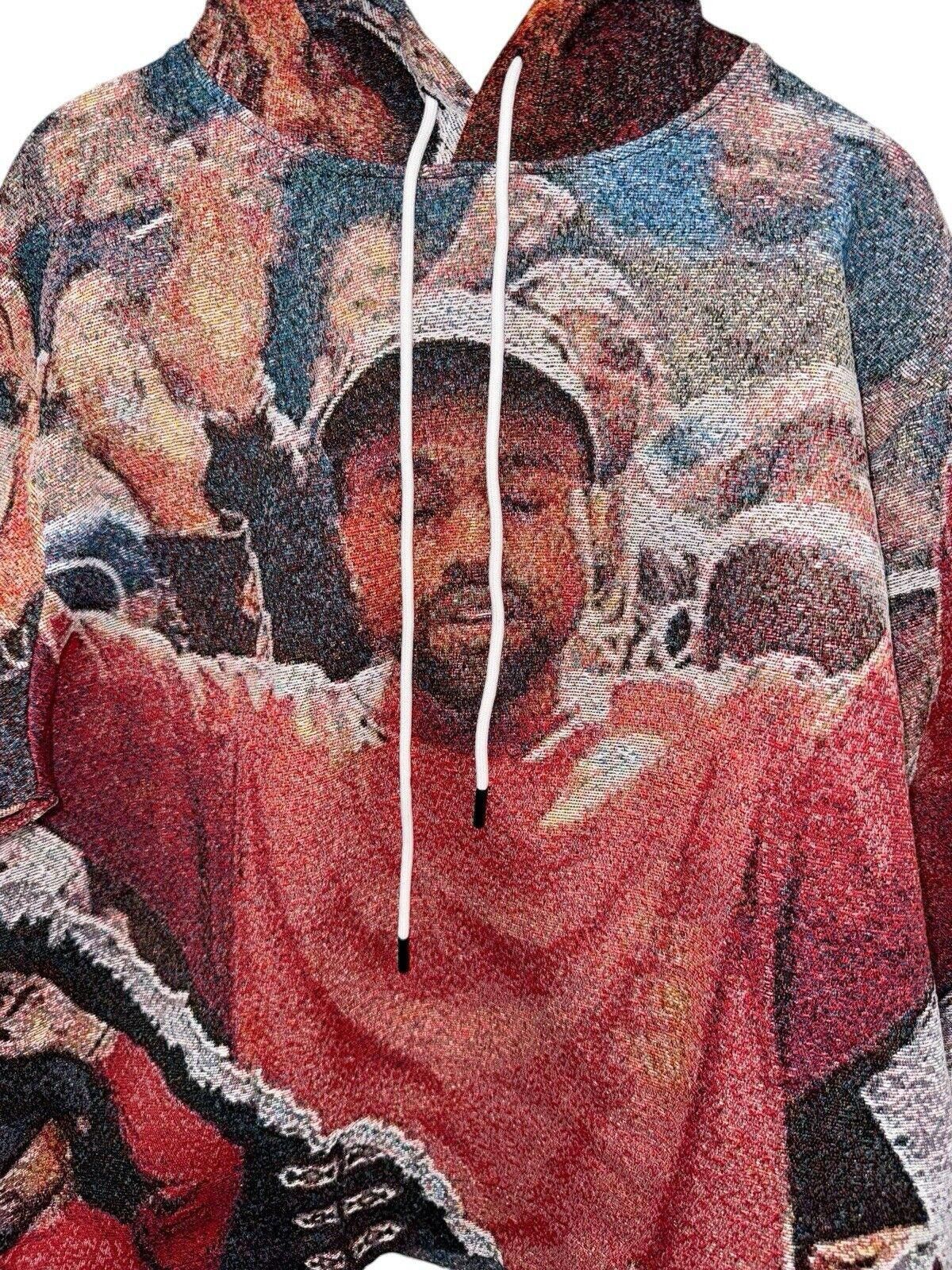 Designer Kanye West All Over Print Full Knit Tapestry Sweater 2XL Size US XXL / EU 58 / 5 - 2 Thumbnail