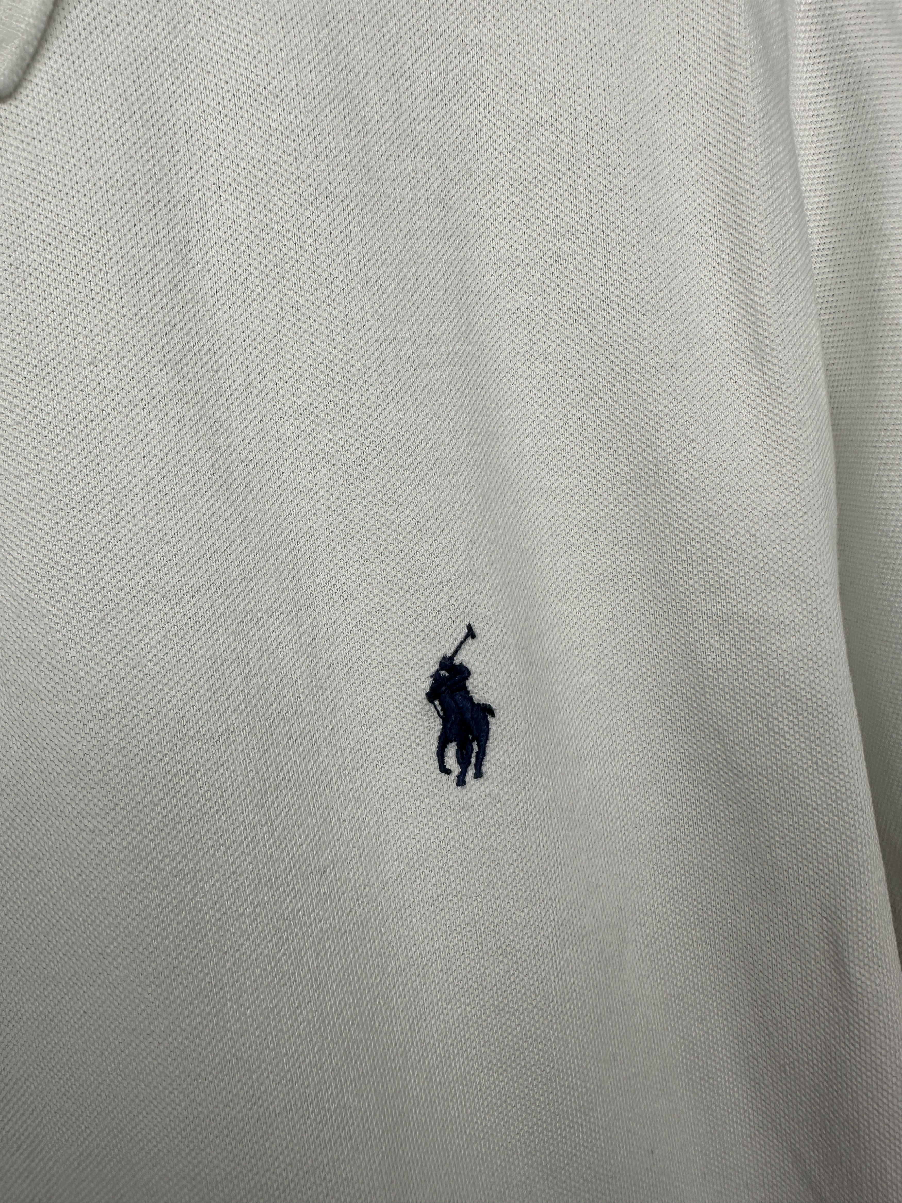 Polo Ralph Lauren Polo Ralph Lauren Mens White Polo Shirt Size US XL / EU 56 / 4 - 3 Thumbnail