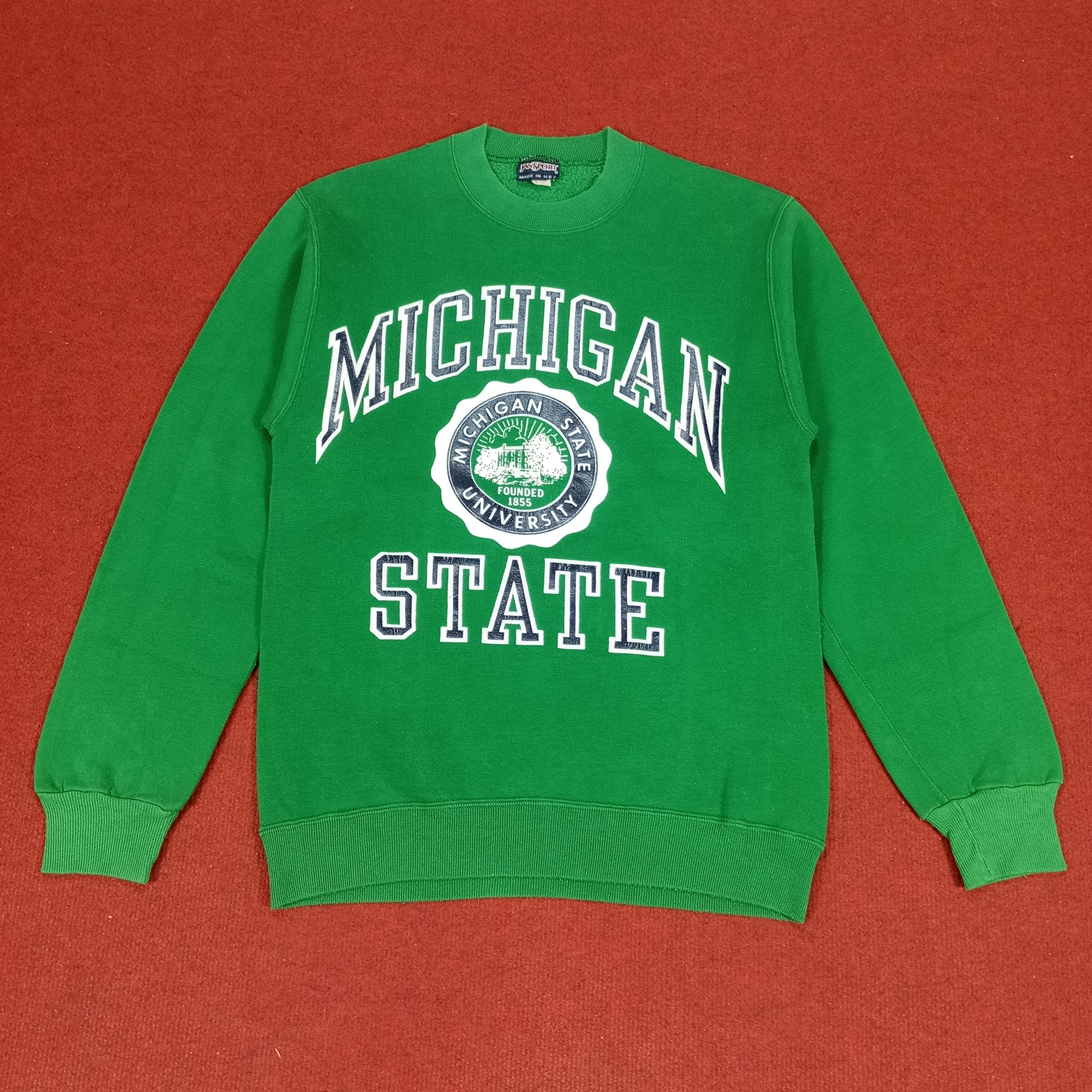 Jansport × Vintage Michigan State University Vintage Jansport Sweatshirt Size US XS / EU 42 / 0 - 1 Thumbnail