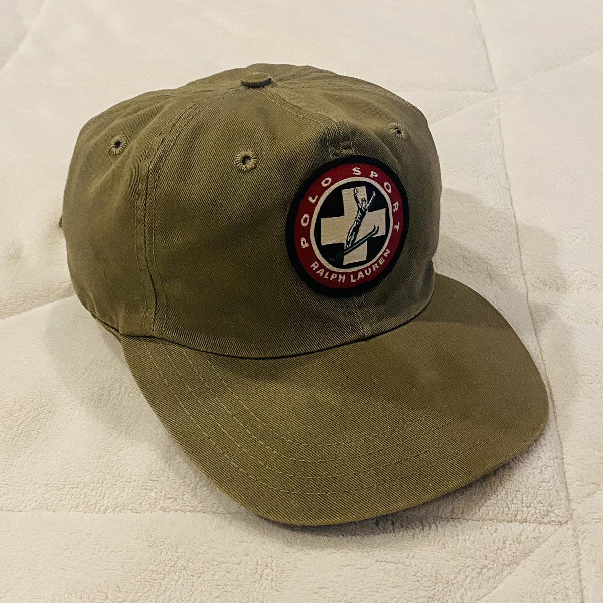 Polo Ralph Lauren Vintage Vintage Polo Sport Ralph Lauren Suicide Ski Olive Hat Grailed