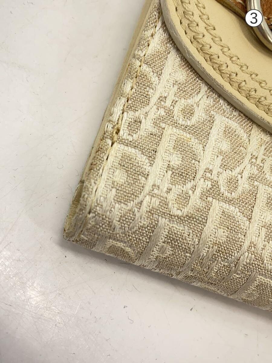 Dior Dior Bi-Fold Wallet Beige Size ONE SIZE - 9 Thumbnail