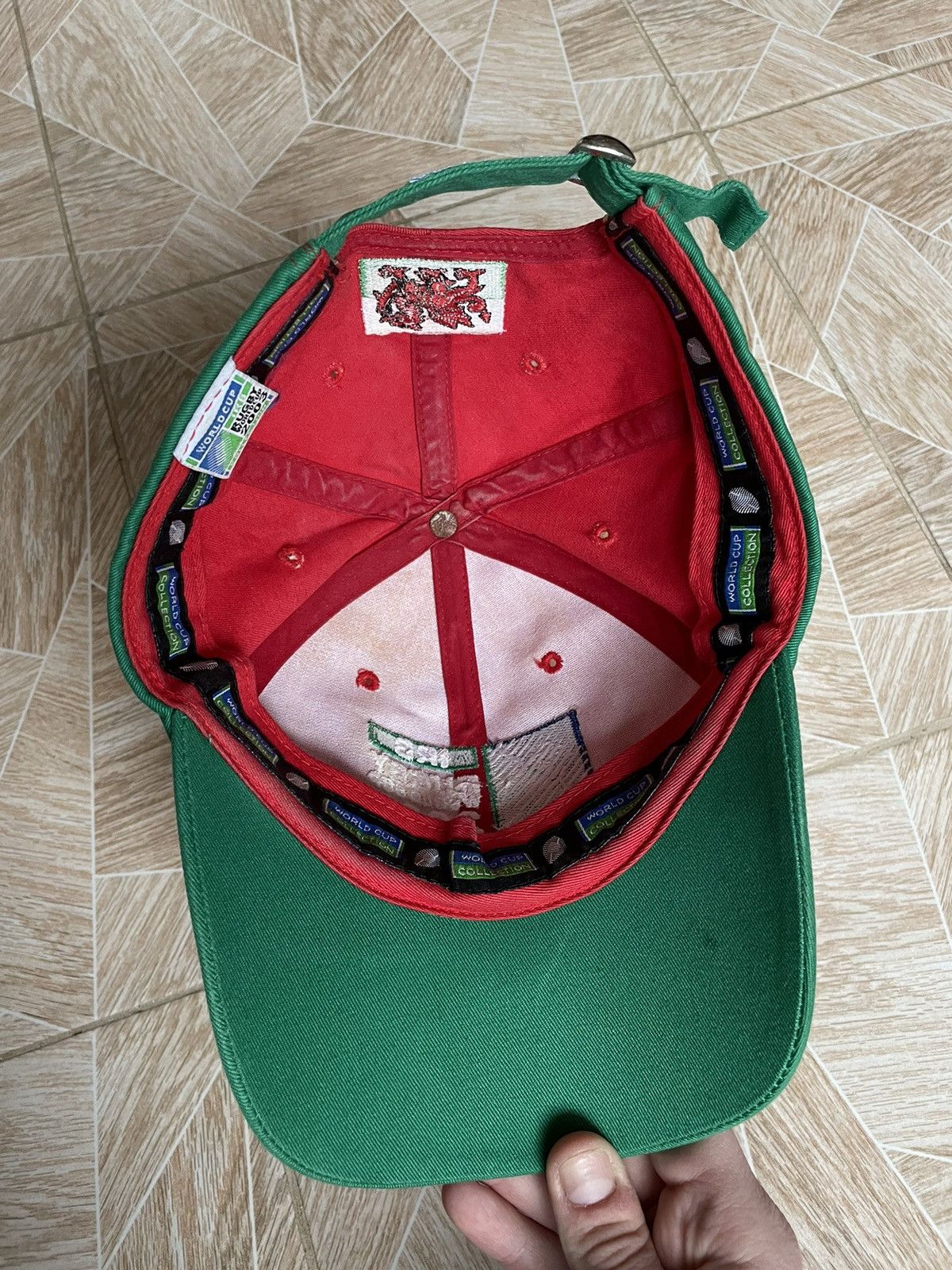 Crown Cap Retro Cap Vintage Football Rugby Wales 2003 Australia Cup Size ONE SIZE - 7 Thumbnail