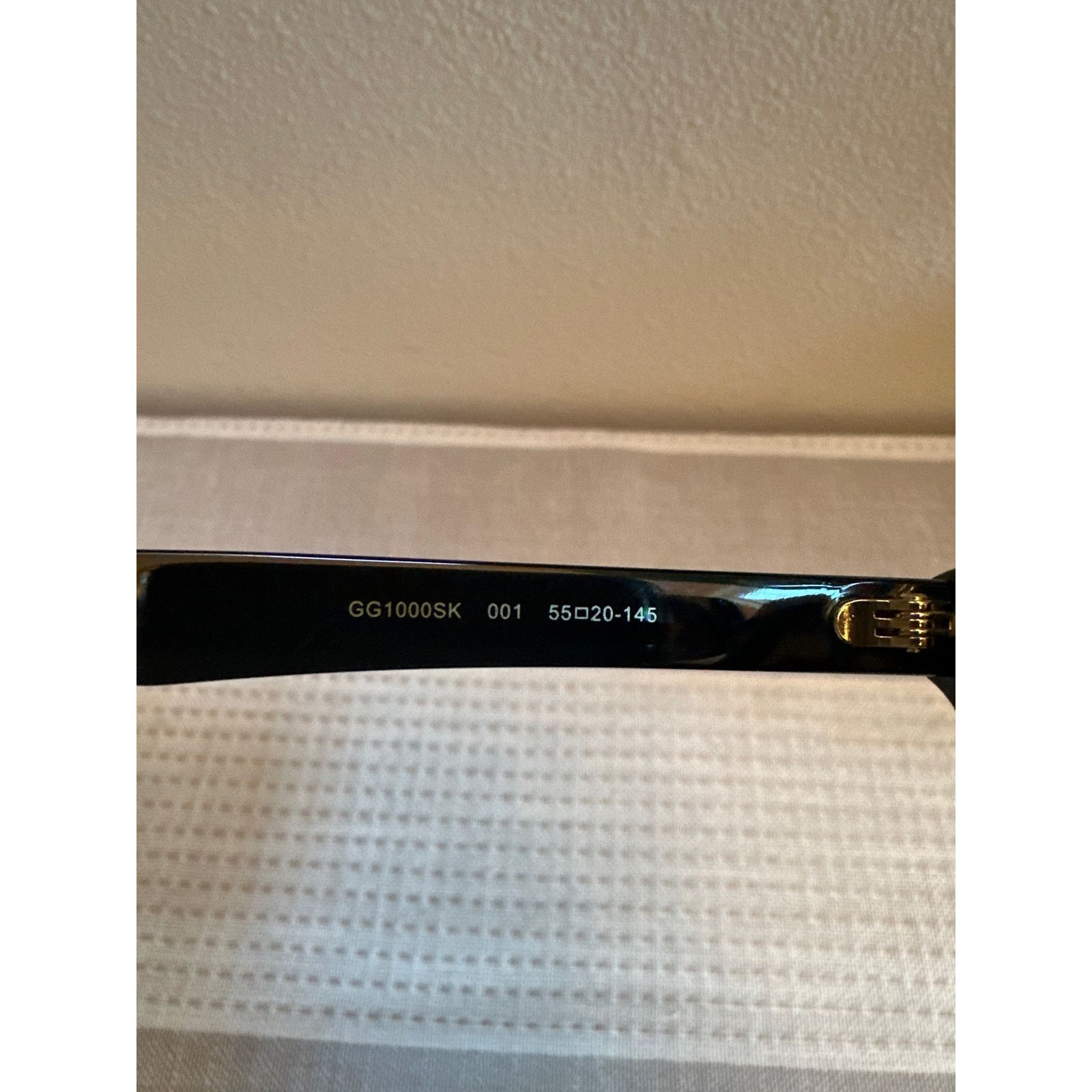 Gucci Gucci GG1000SK Black logo Square Sunglasses NEW! Size ONE SIZE - 7 Thumbnail
