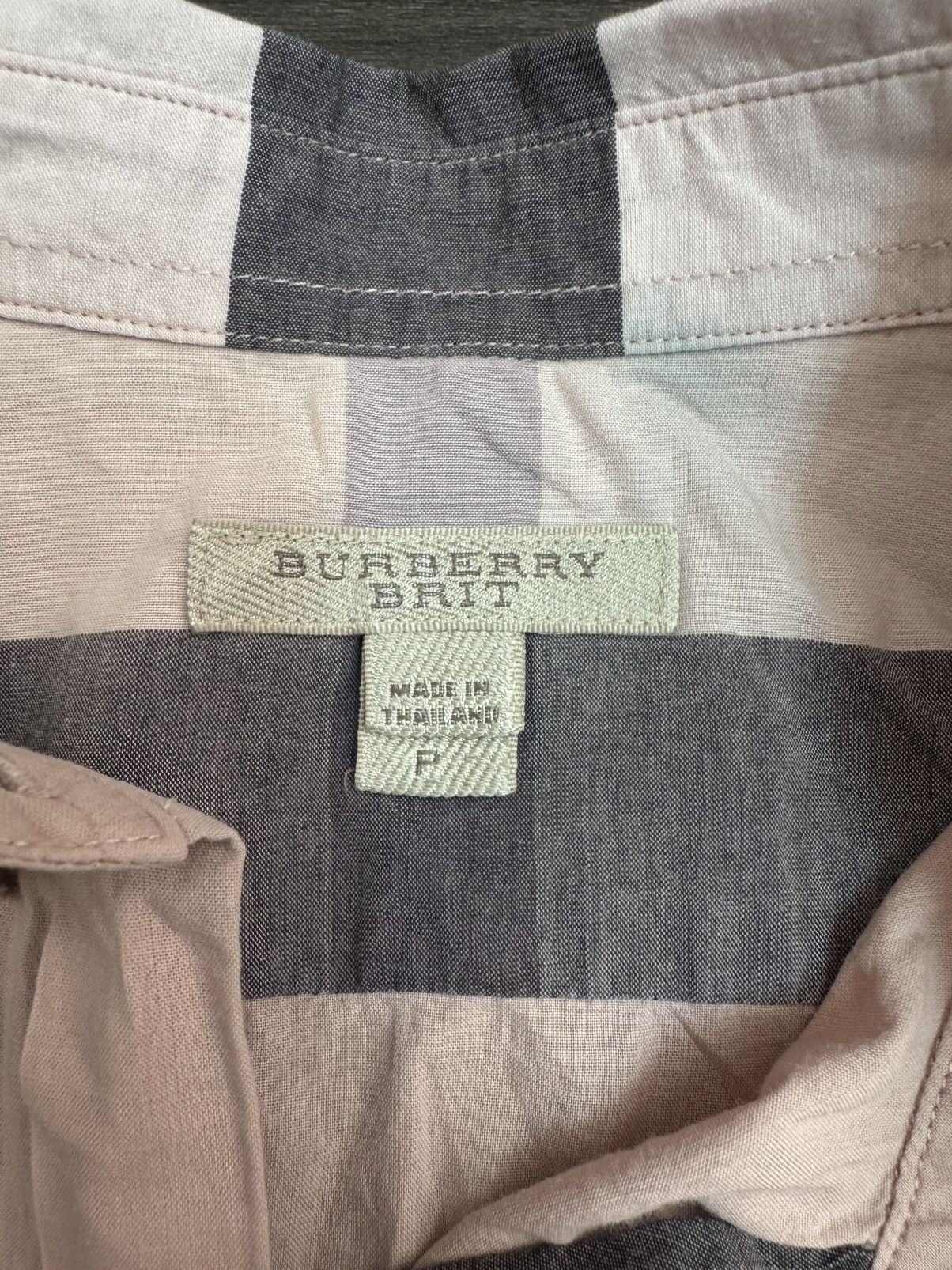 Burberry Burberry Lace Nova Check Print Cotton Button Down Long Shirt Size S / US 4 / IT 40 - 3 Thumbnail