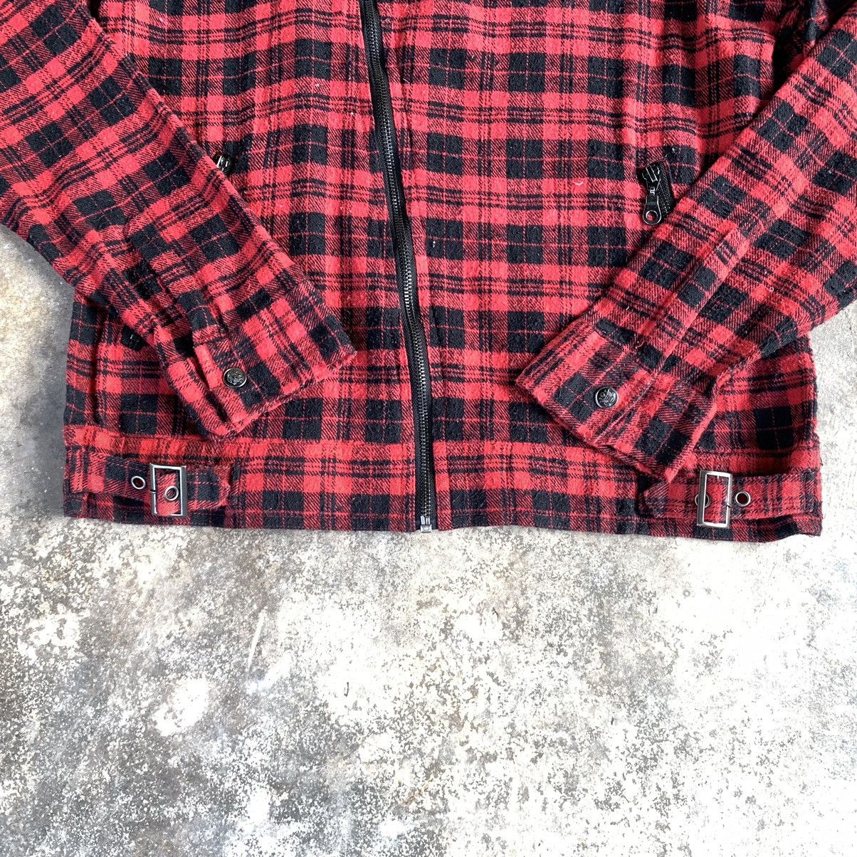 In The Attic In the attic Plaid Punk Zipper Jacket Size US S / EU 44-46 / 1 - 7 Thumbnail