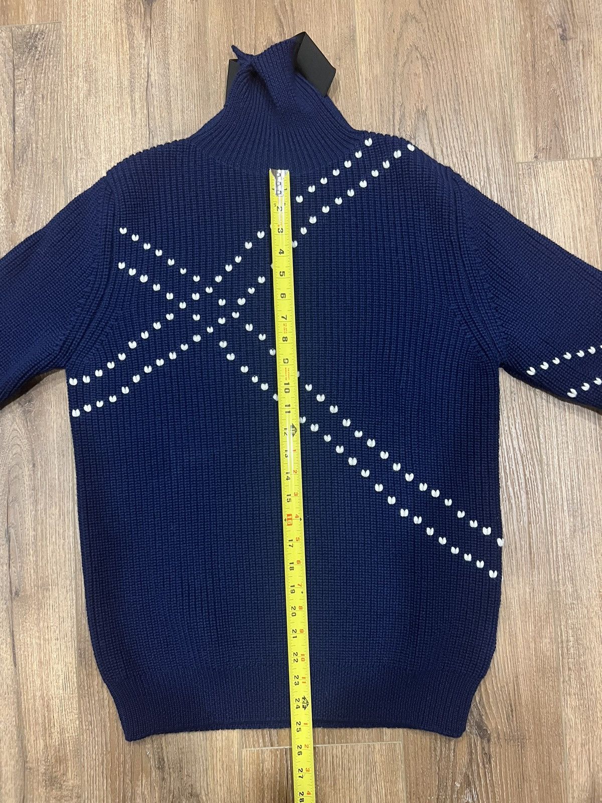 Raf Simons AW18 Single Turtleneck Sweater with Elastic Size US XS / EU 42 / 0 - 7 Thumbnail