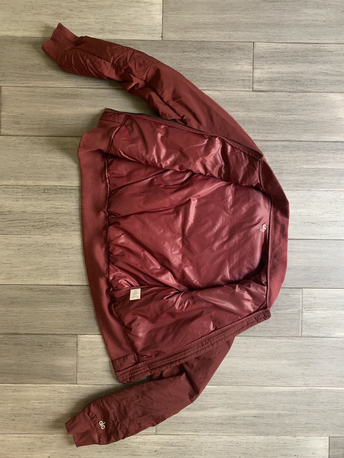 Alo Alo Jacket - Burgundy Size S / US 4 / IT 40 - 8 Thumbnail