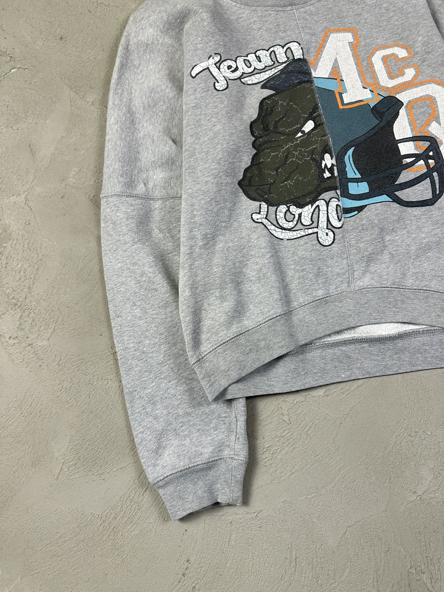 Alexander McQueen × Designer MCQ Alexander McQueen Logo Graphic Boxy Crewneck Size S / US 4 / IT 40 - 8 Thumbnail