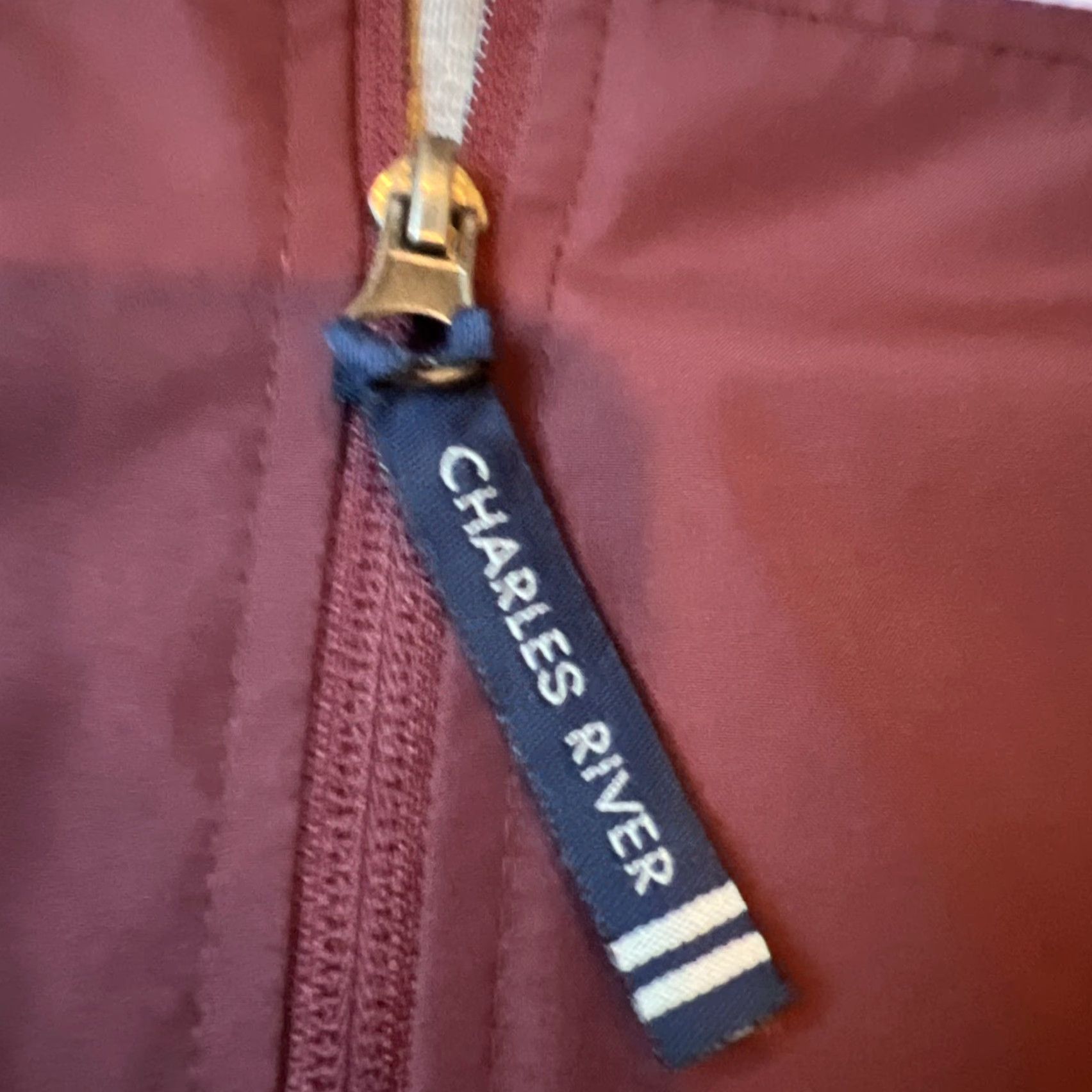 Vintage NWD Charles River Harvard University Crimson Zip Up Windbreaker Jacket Large Size US L / EU 52-54 / 3 - 4 Thumbnail