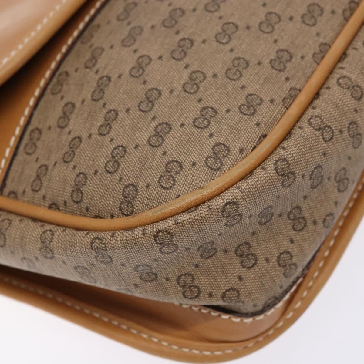 Gucci GUCCI Micro GG Supreme Shoulder Bag Pvc Beige Gold Size ONE SIZE - 11 Thumbnail