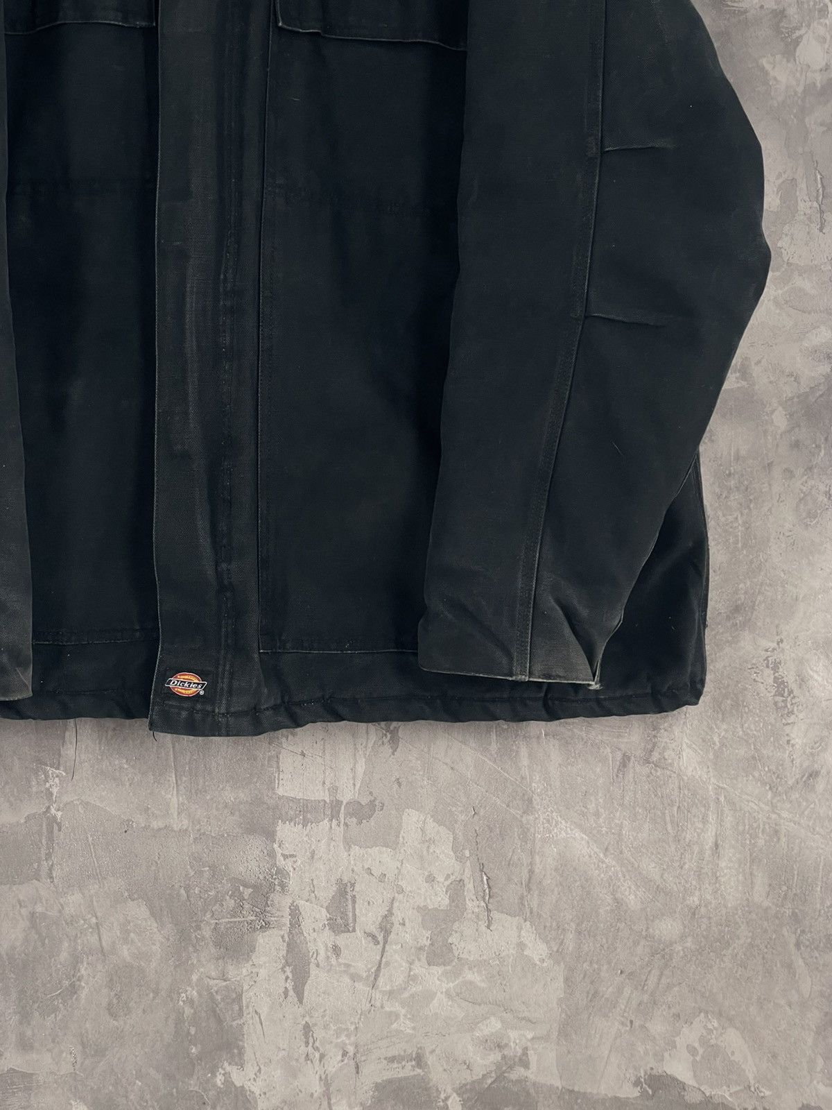 Dickies × Vintage Vintage 90's Dickies Work Detroit Zipper Trashed Jacket Size US XXL / EU 58 / 5 - 6 Thumbnail