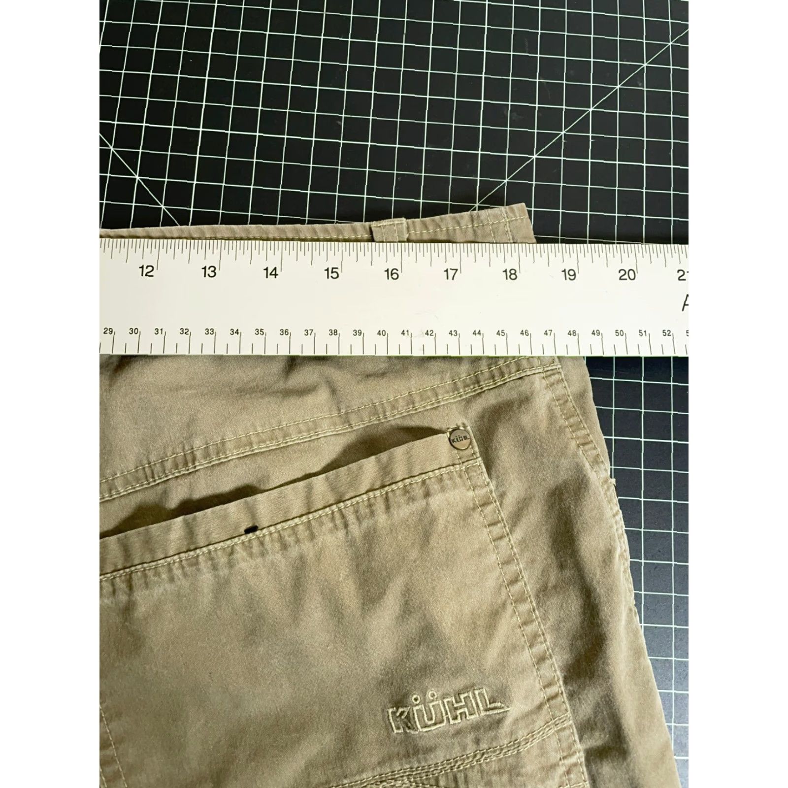 Vintage VINTAGE Kuhl Revolvr Men's Pants Casual Chino 36 x 30 Green Outdoor Nature Size US 36 / EU 52 - 5 Thumbnail