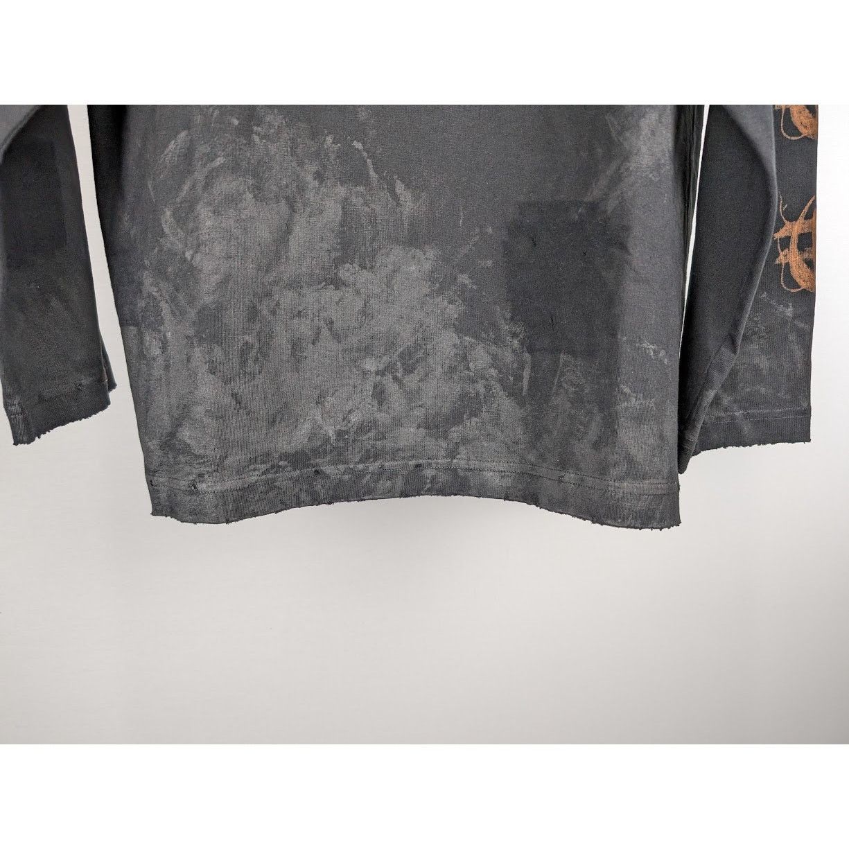 Balenciaga o1rshd1 Long Sleeve T-Shirt in Nero Size US M / EU 48-50 / 2 - 7 Thumbnail
