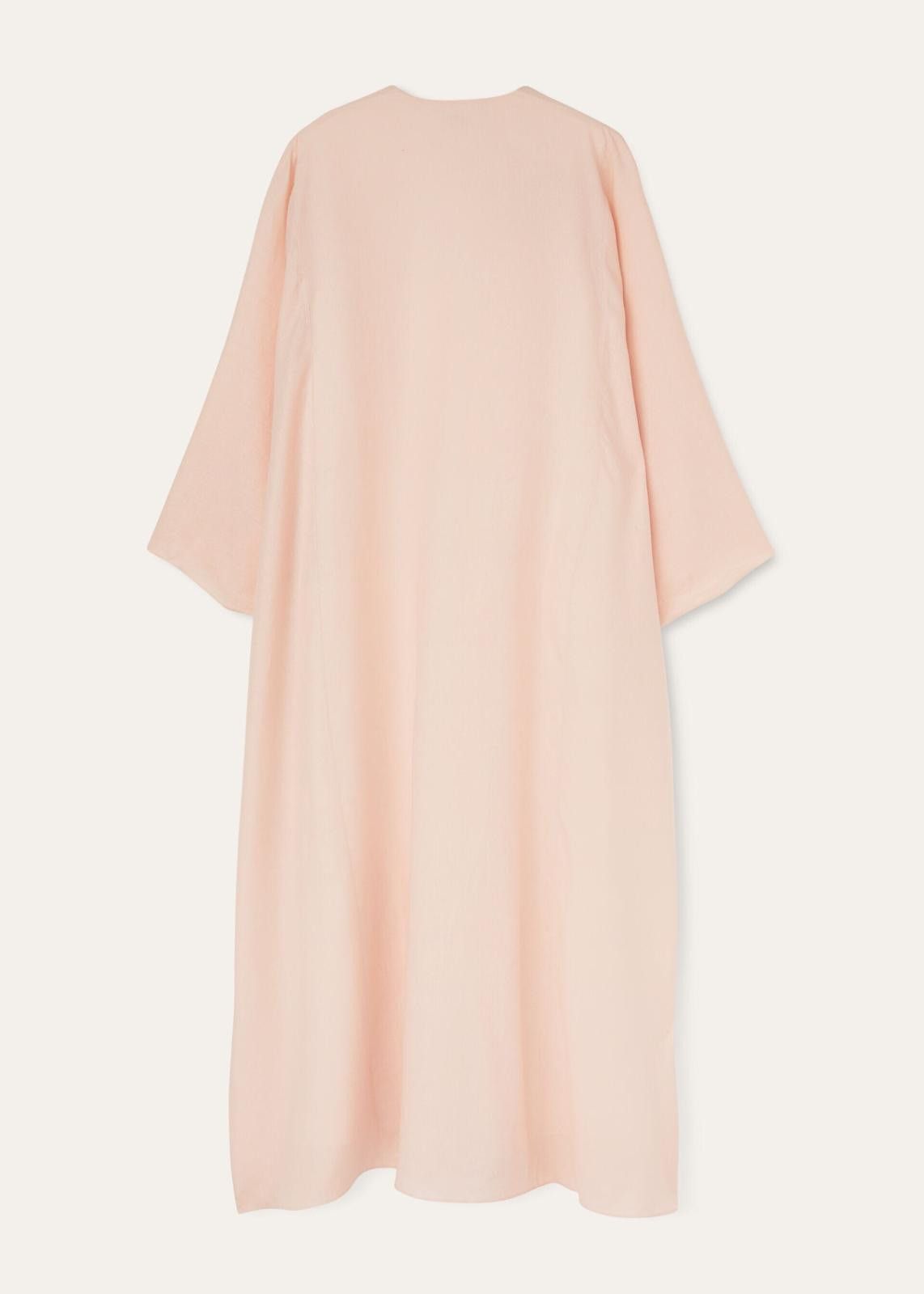 Loro Piana o1srvl11e0125 FAN8401 Rosy Solaire Dress in Light Pink Size S / US 4 / IT 40 - 2 Thumbnail