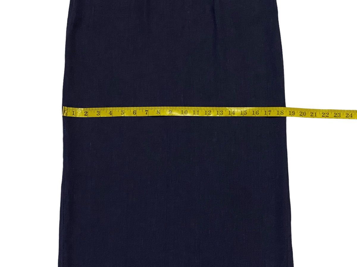 Hermes Vintage Hermes Double Pocket Midi Skirt Size 27" / US 4 / IT 40 - 6 Thumbnail